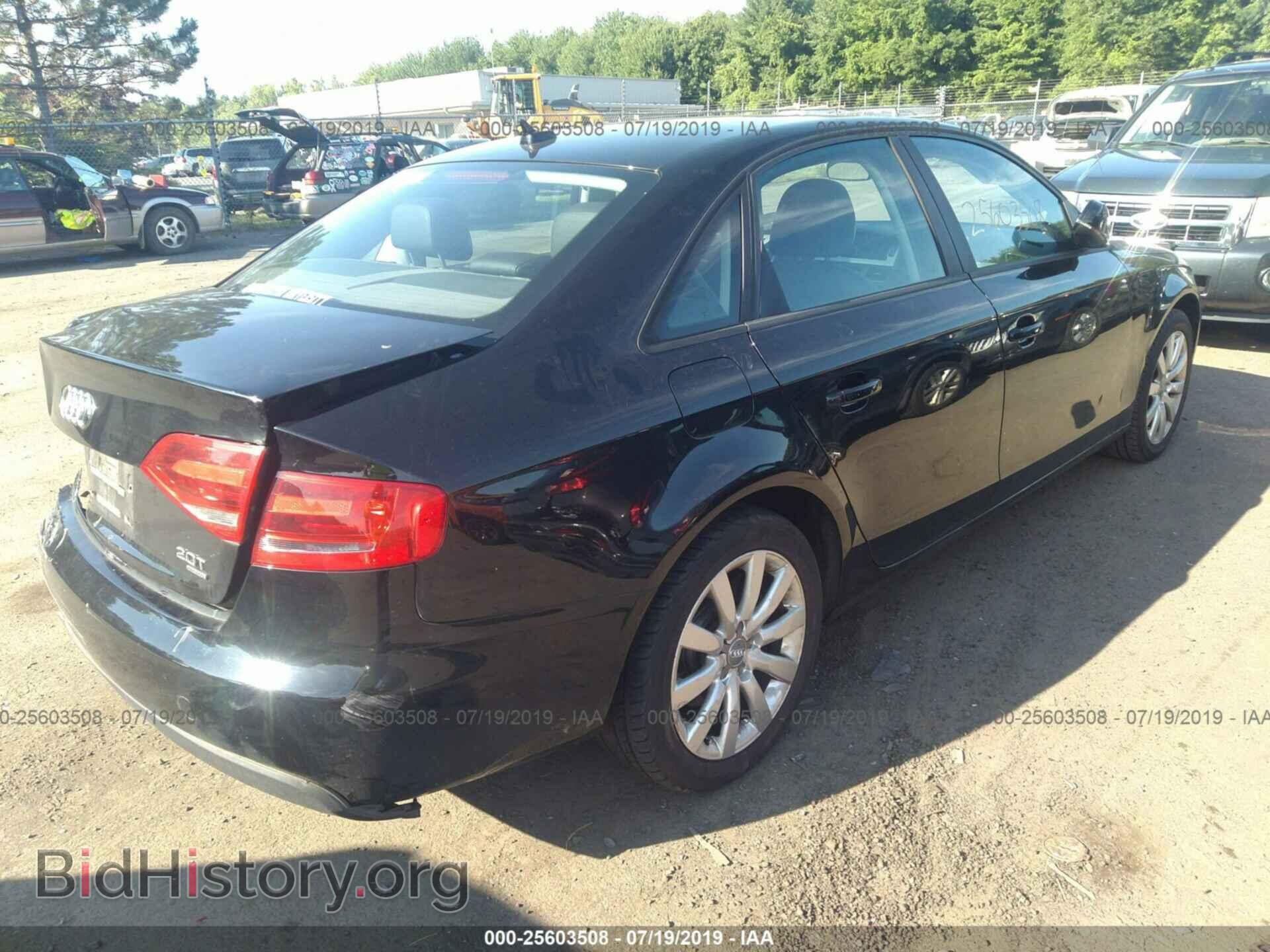 2012 AUDI A4 - VIN: WAUBFAFL3CN001825 - Фото 4