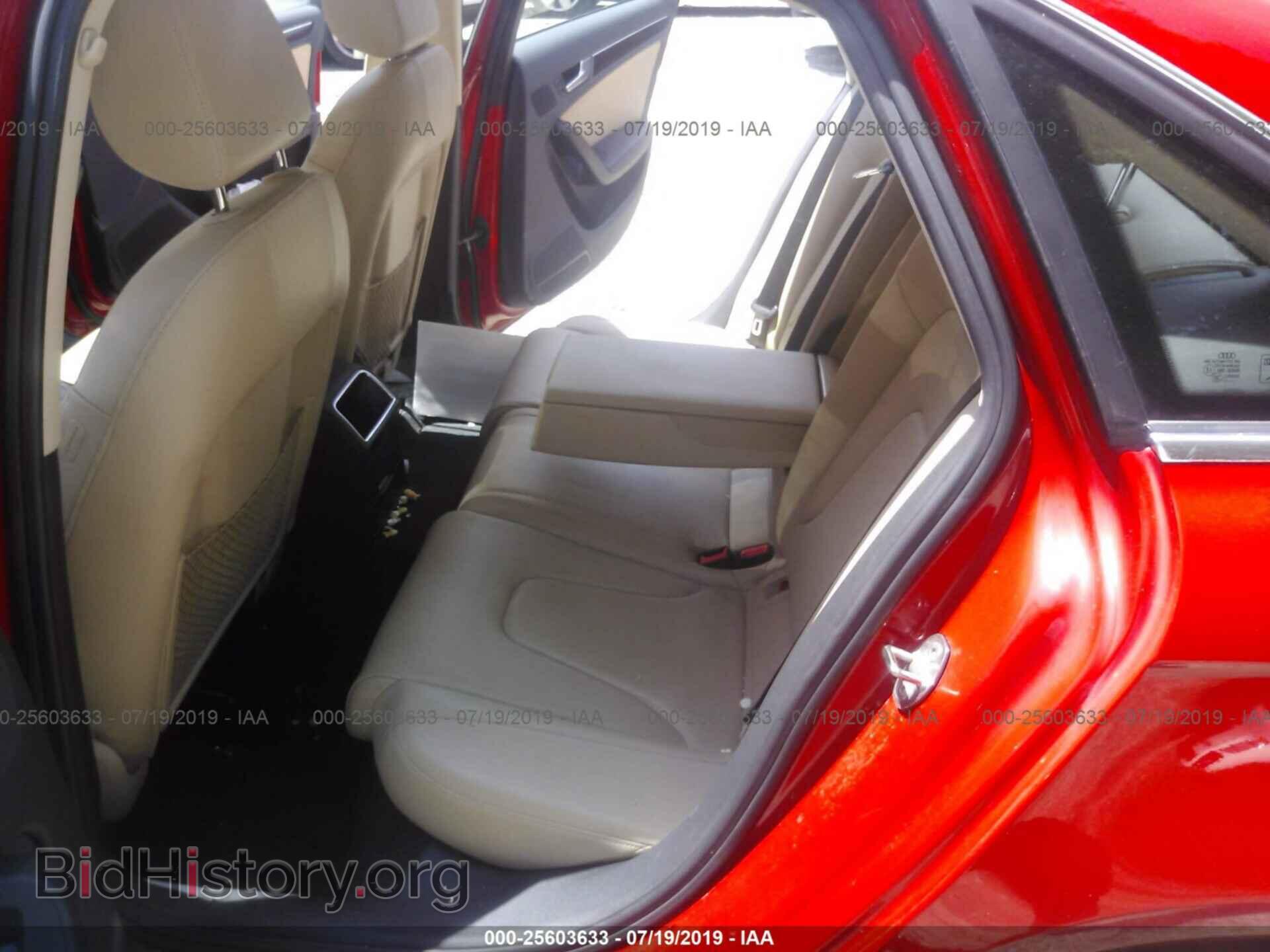 2013 AUDI A4 - VIN: WAUBFAFL6DN025649 - Фото 8