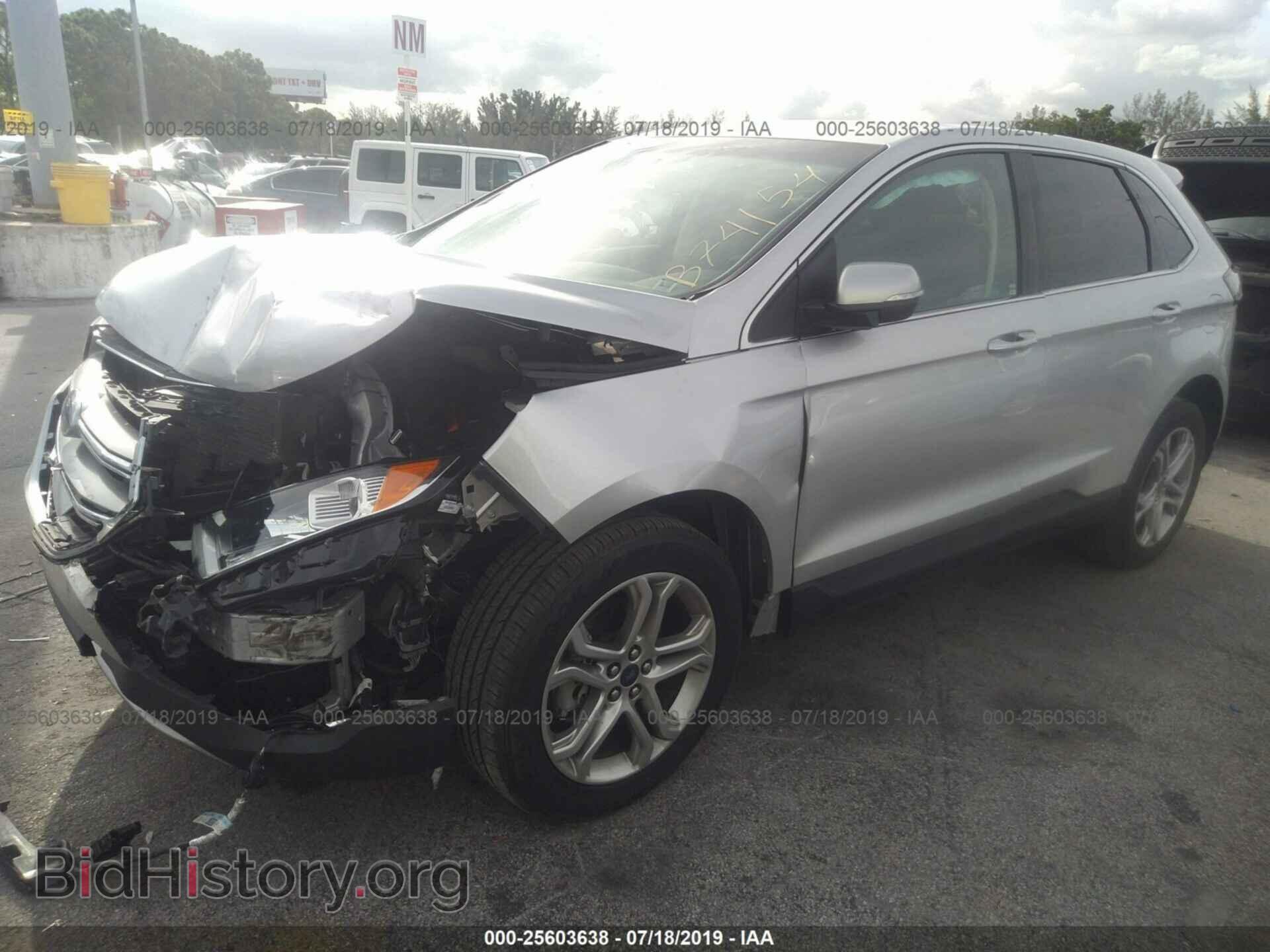2018 FORD EDGE - VIN: 2FMPK3K94JBB74154 - Фото 2
