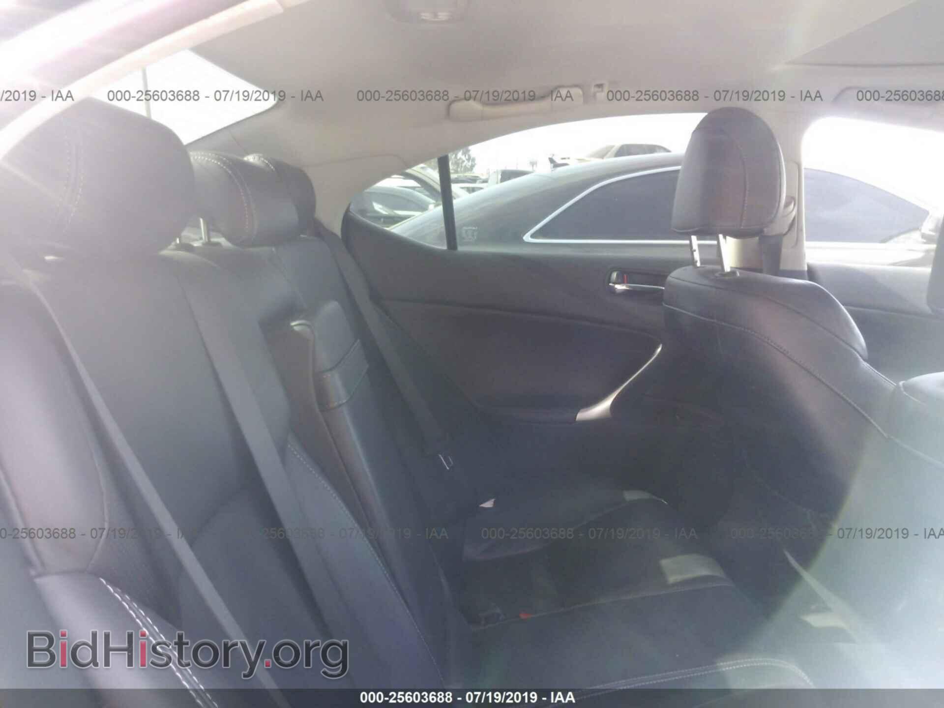 2012 LEXUS IS - VIN: JTHBF5C20C5178210 - Photo 8