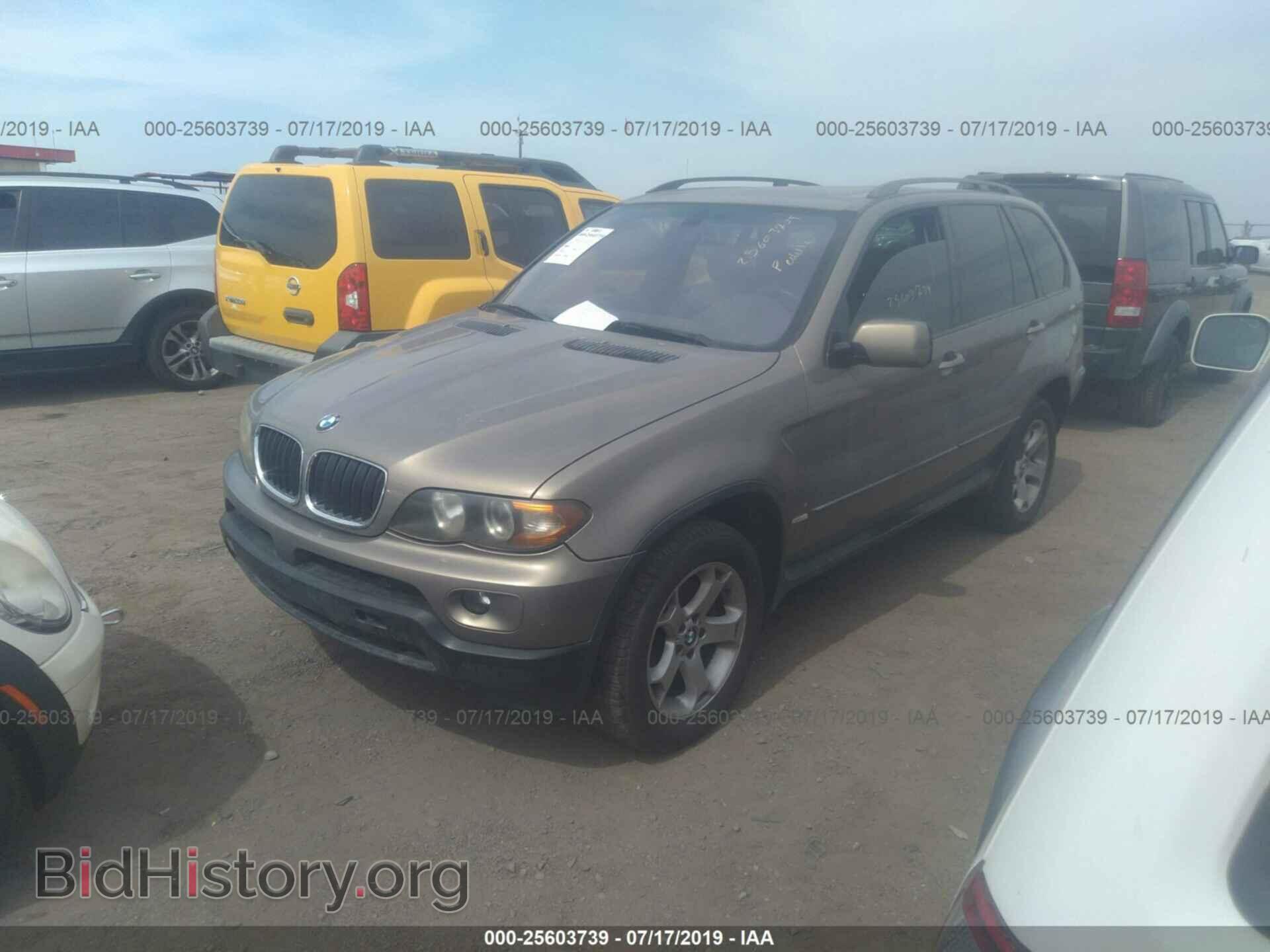 2006 BMW X5 - VIN: 5UXFA13546LY44214 - Фото 2