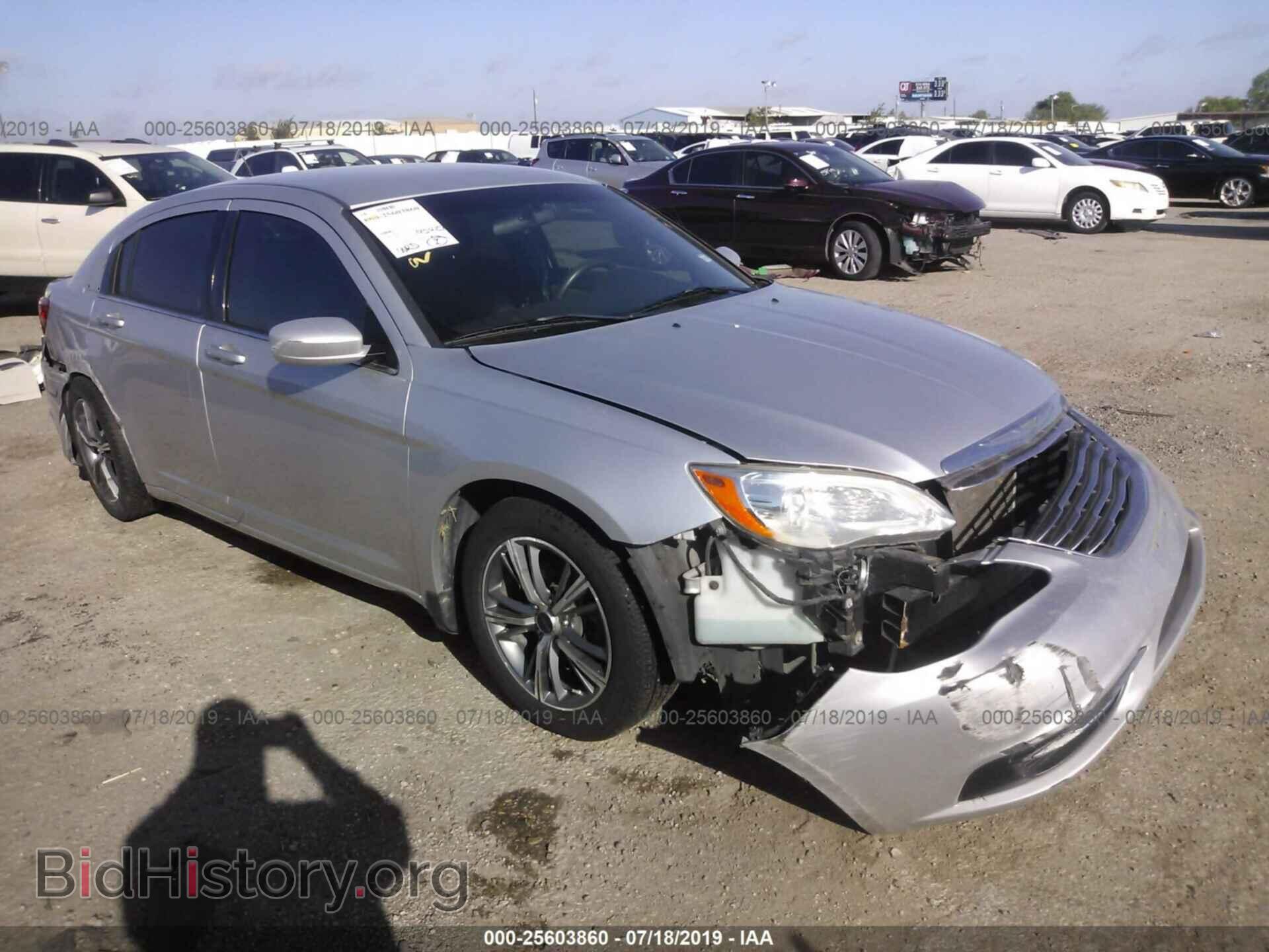 Фотография 1C3CCBAB6CN135480 - CHRYSLER 200 2012