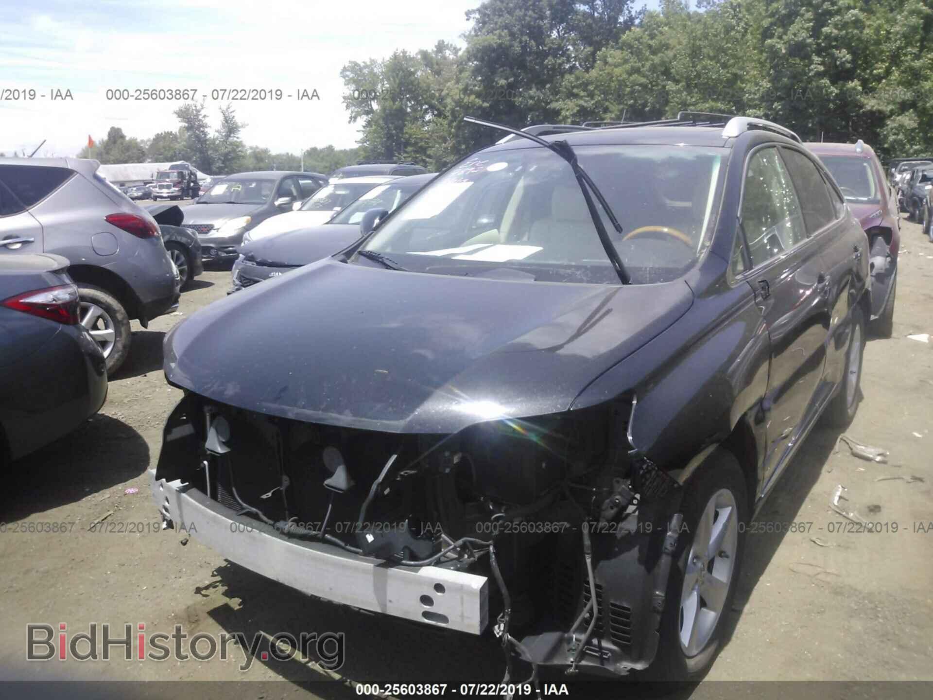 2012 LEXUS RX - VIN: 2T2BK1BA0CC143339 - Photo 2