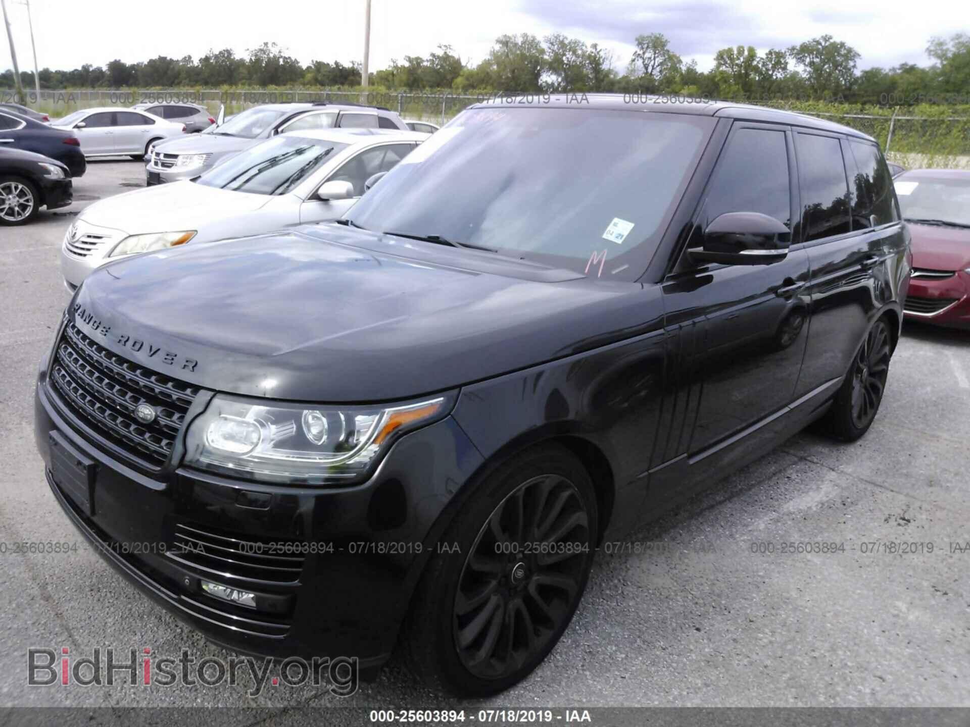2014 LAND ROVER RANGE ROVER - VIN: SALGS2TF1EA159091 - Фото 2