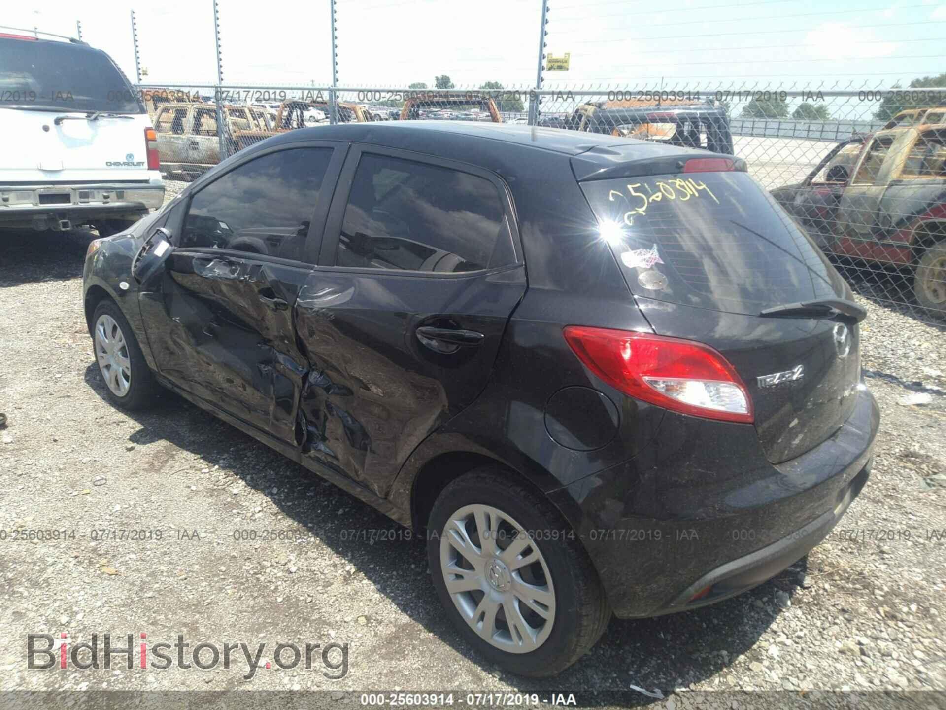 2013 MAZDA MAZDA2 - VIN: JM1DE1KY5D0167763 - Фото 3