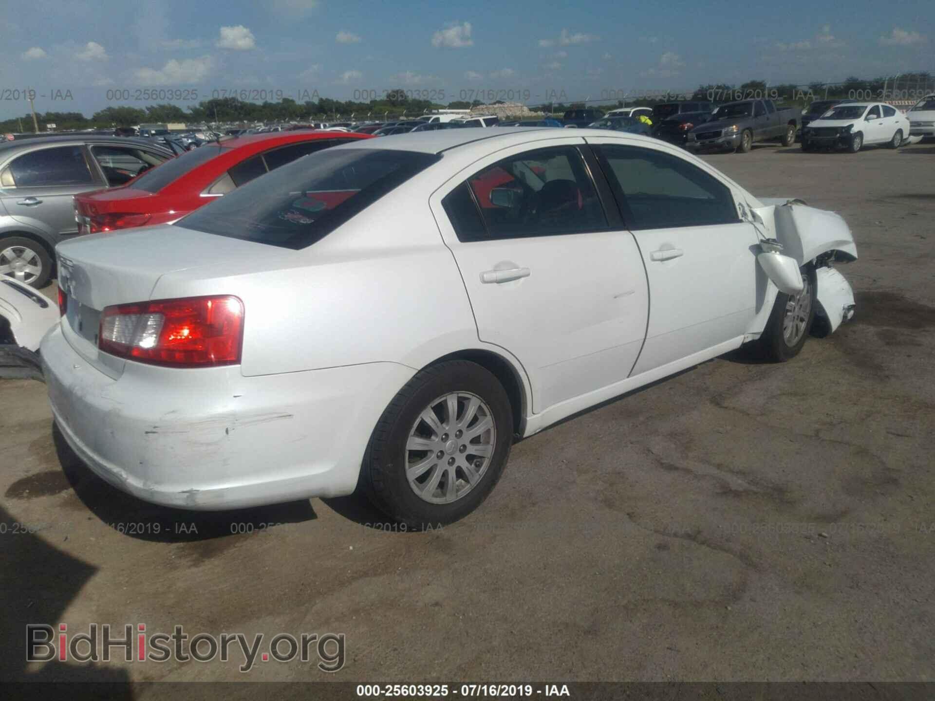 2012 MITSUBISHI GALANT - VIN: 4A32B2FF6CE016766 - Фото 4