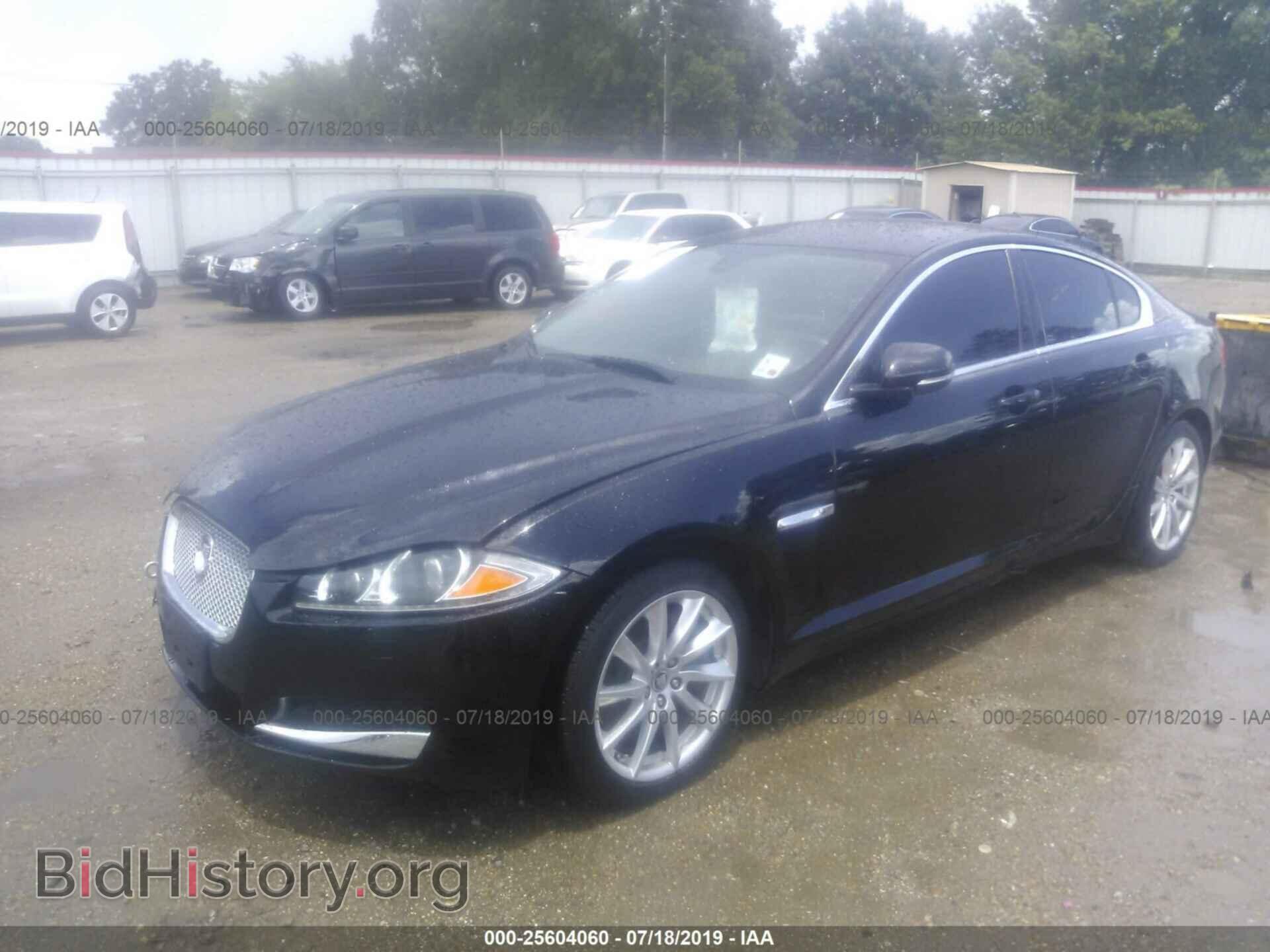 2013 JAGUAR XF - VIN: SAJWA0ES3DPS75667 - Фото 2