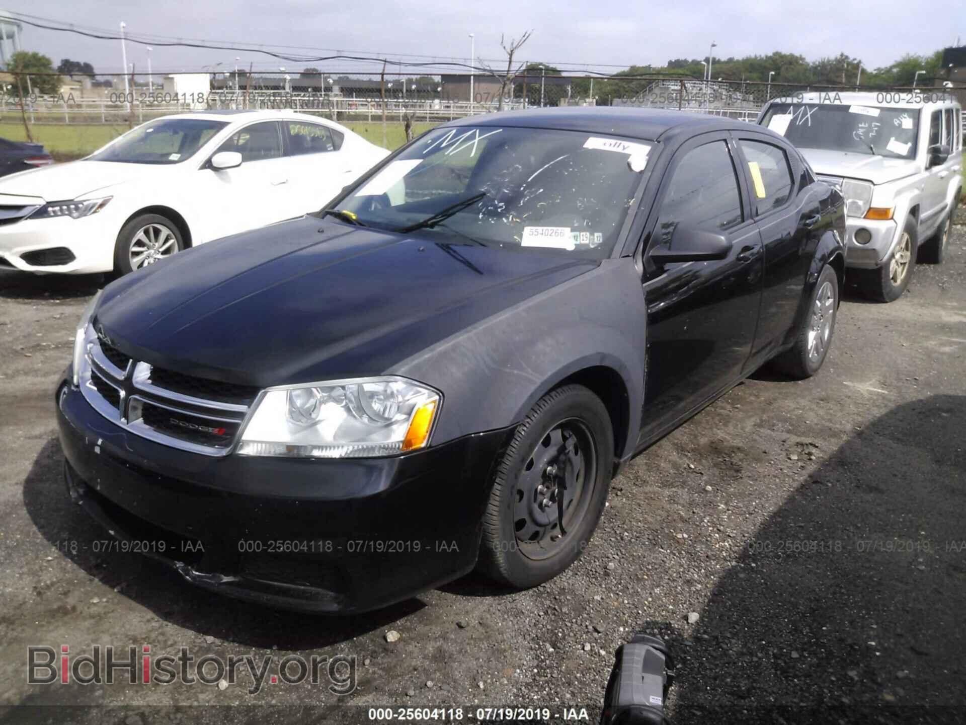 2014 DODGE AVENGER - VIN: 1C3CDZAB8EN202752 - Фото 2