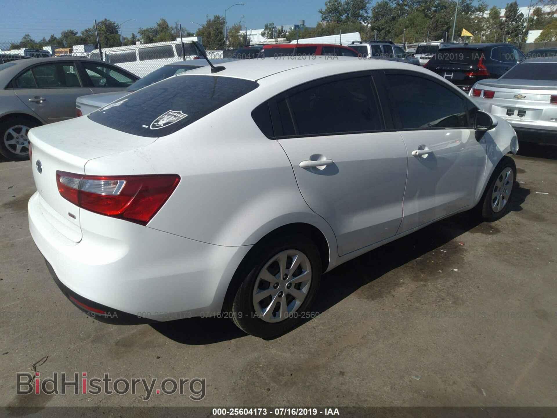 2013 KIA RIO - VIN: KNADM4A31D6103501 - Фото 4