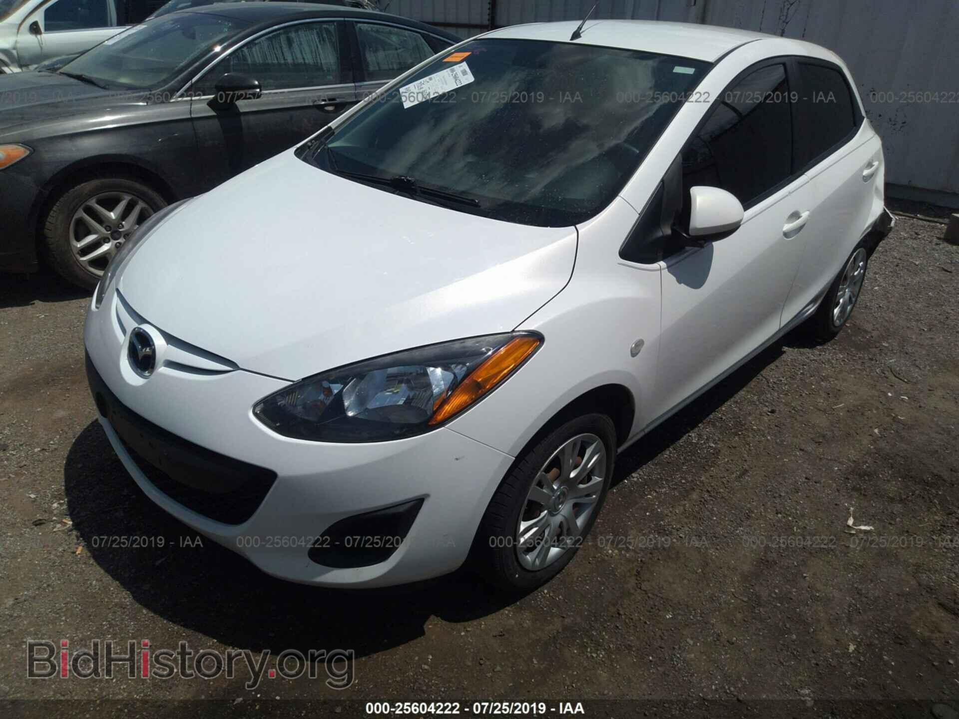 2013 MAZDA MAZDA2 - VIN: JM1DE1KY6D0159719 - Фото 2