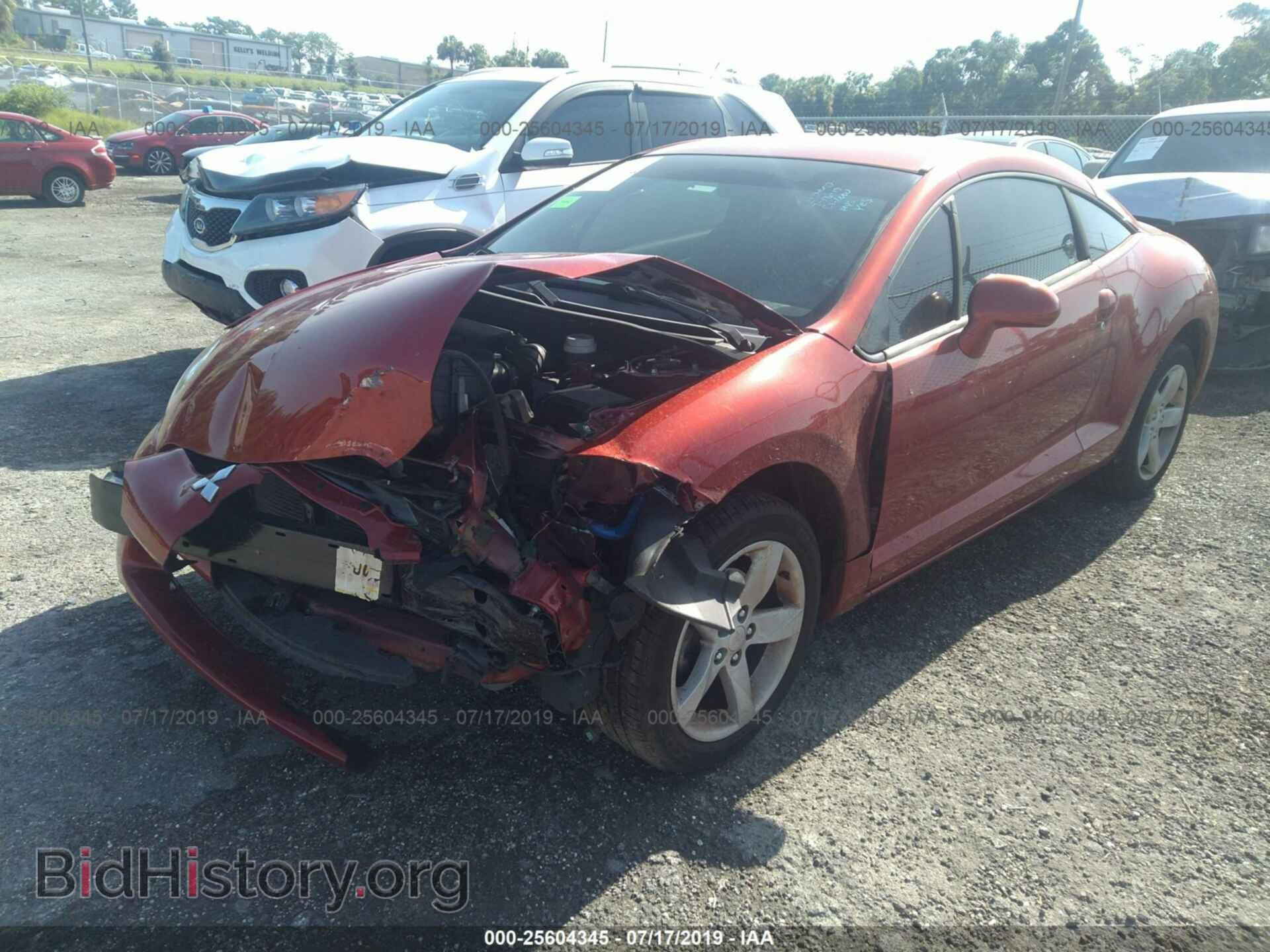 2008 MITSUBISHI ECLIPSE - VIN: 4A3AK24F88E002163 - Фото 2