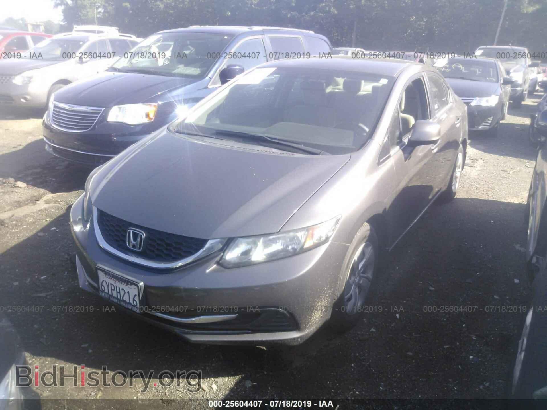 2013 HONDA CIVIC - VIN: 2HGFB2F5XDH514976 - Фото 2