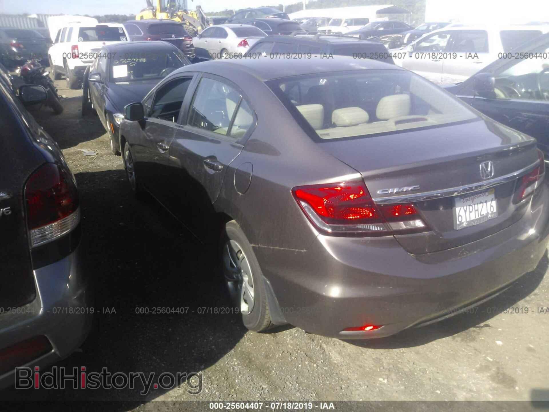 2013 HONDA CIVIC - VIN: 2HGFB2F5XDH514976 - Фото 3