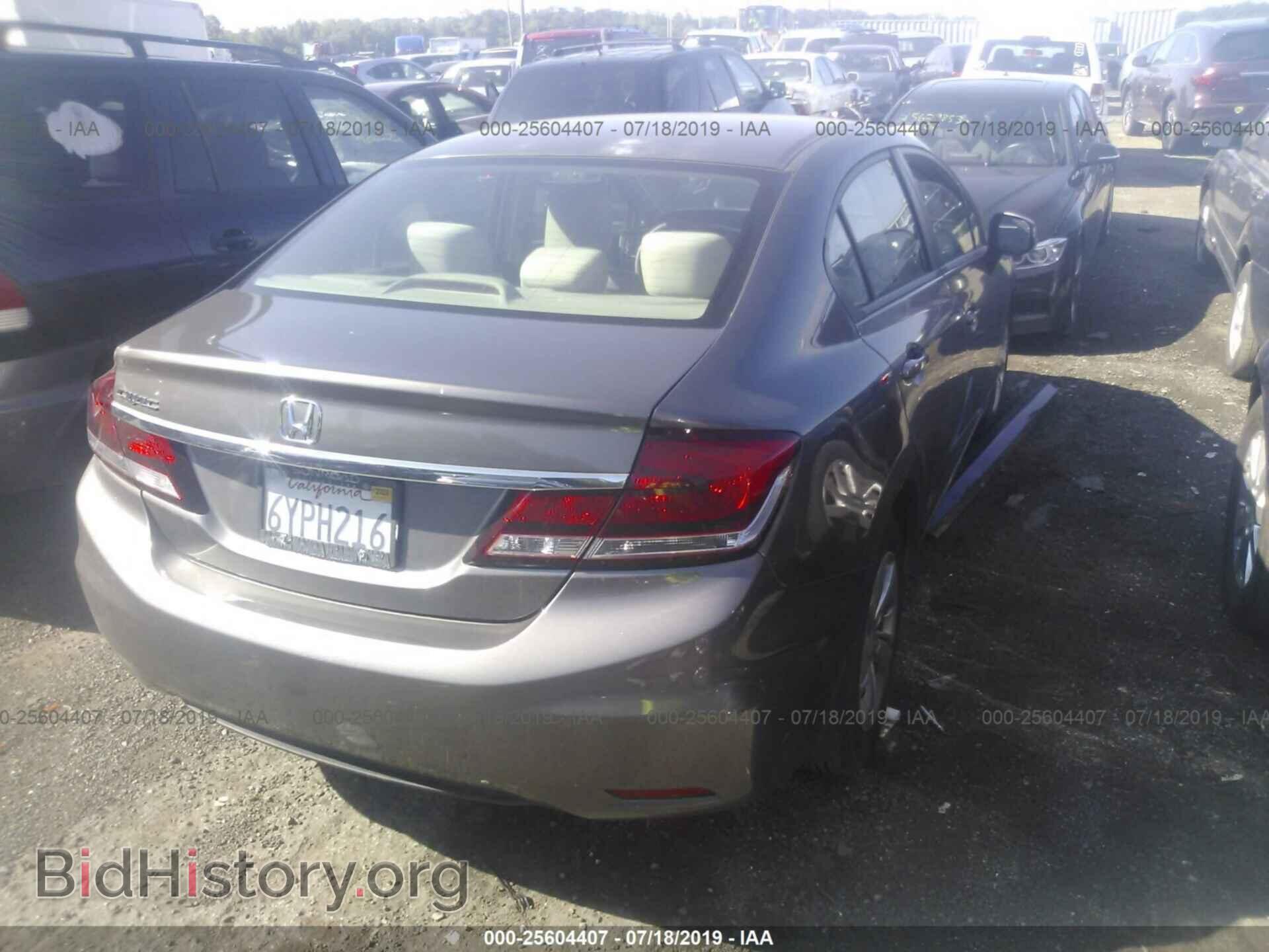 2013 HONDA CIVIC - VIN: 2HGFB2F5XDH514976 - Фото 4