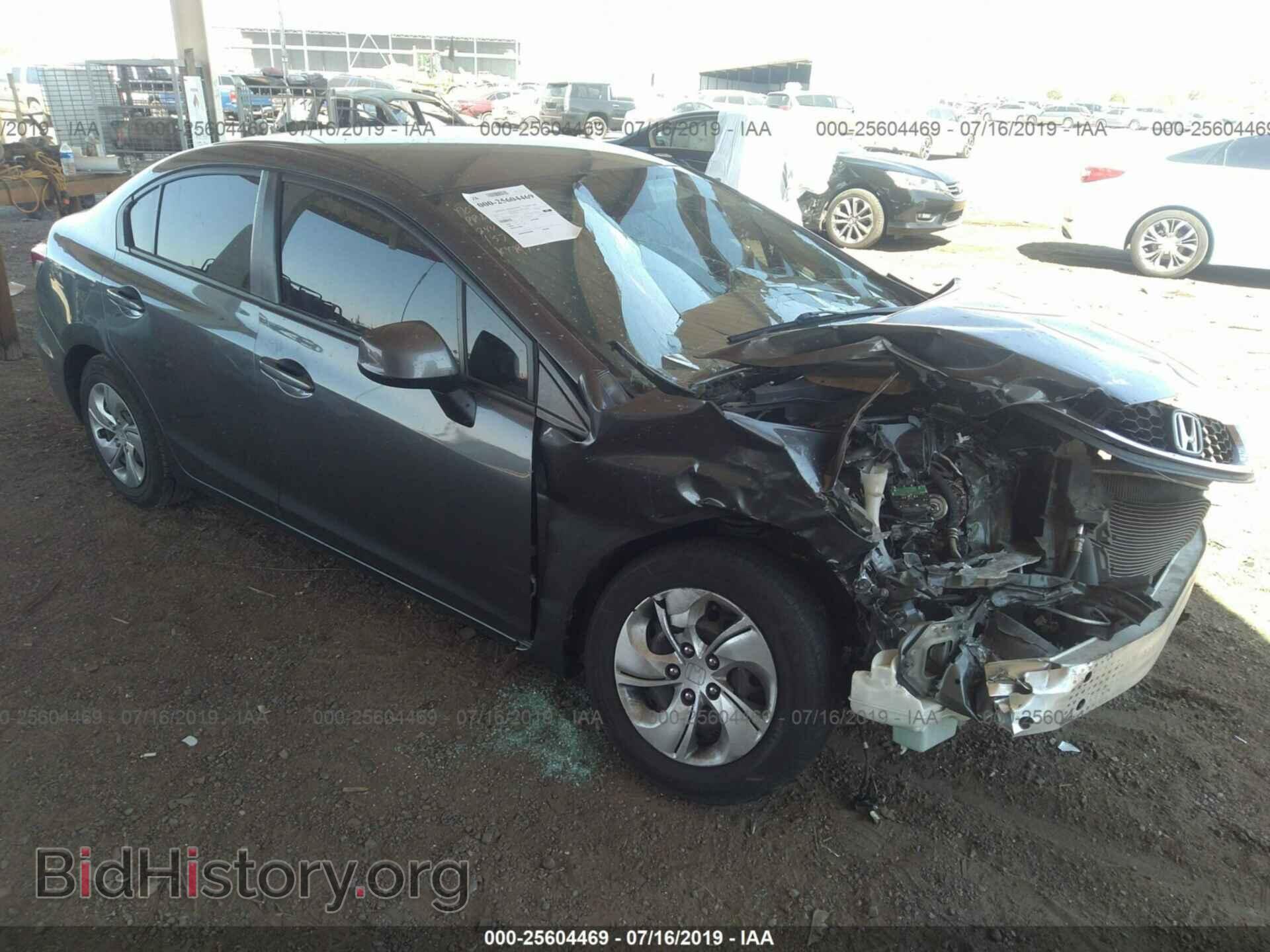 Фотография 19XFB2F56DE209596 - HONDA CIVIC 2013