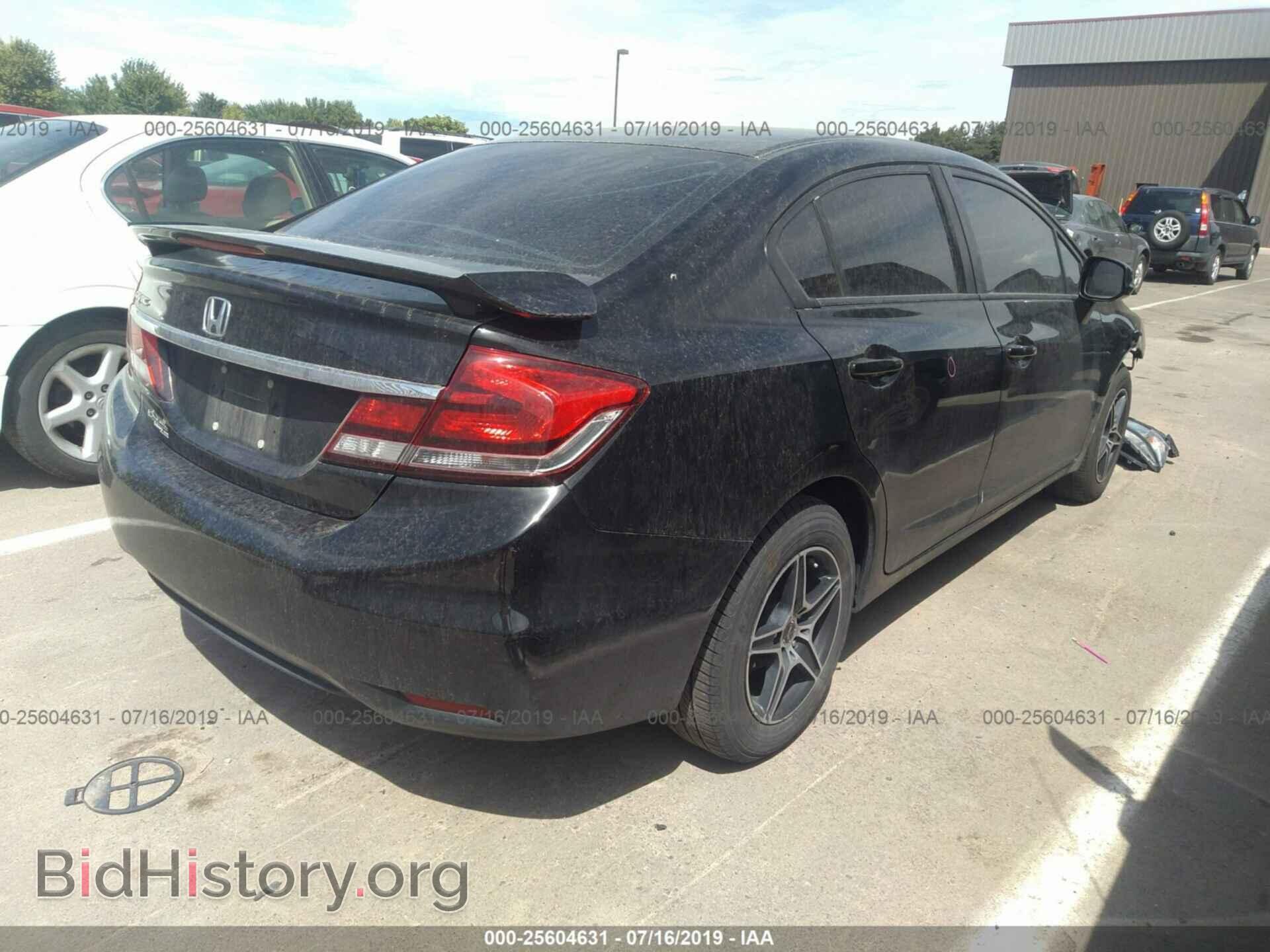 2013 HONDA CIVIC - VIN: 19XFB2F53DE022543 - Фото 4