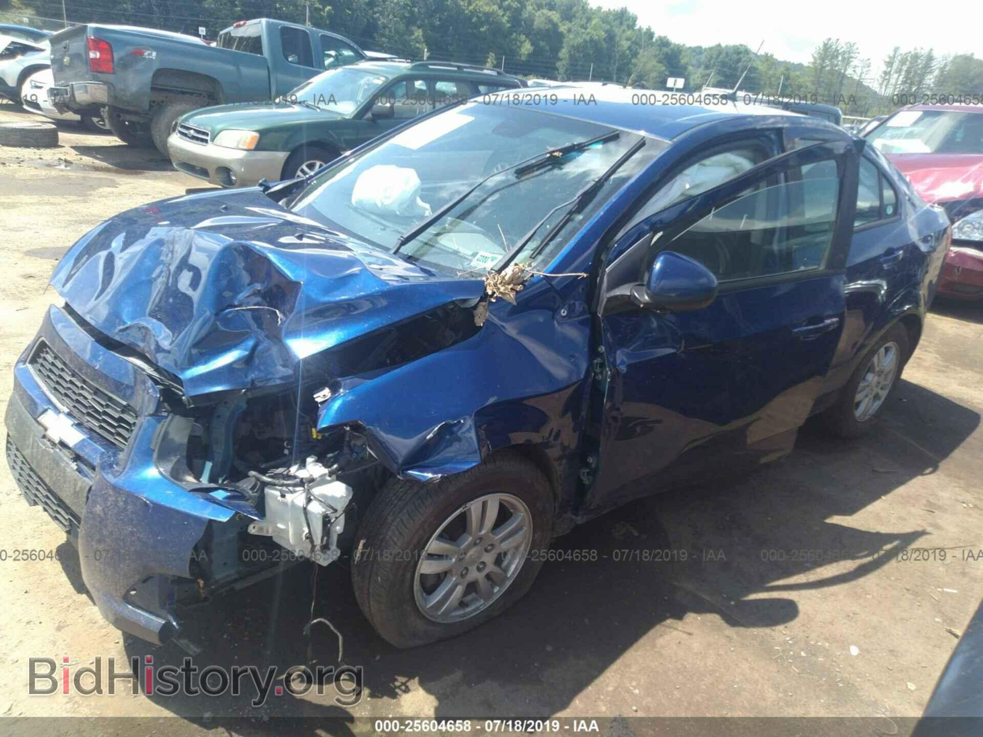 2012 CHEVROLET SONIC - VIN: 1G1JB5SHXC4209251 - Фото 2