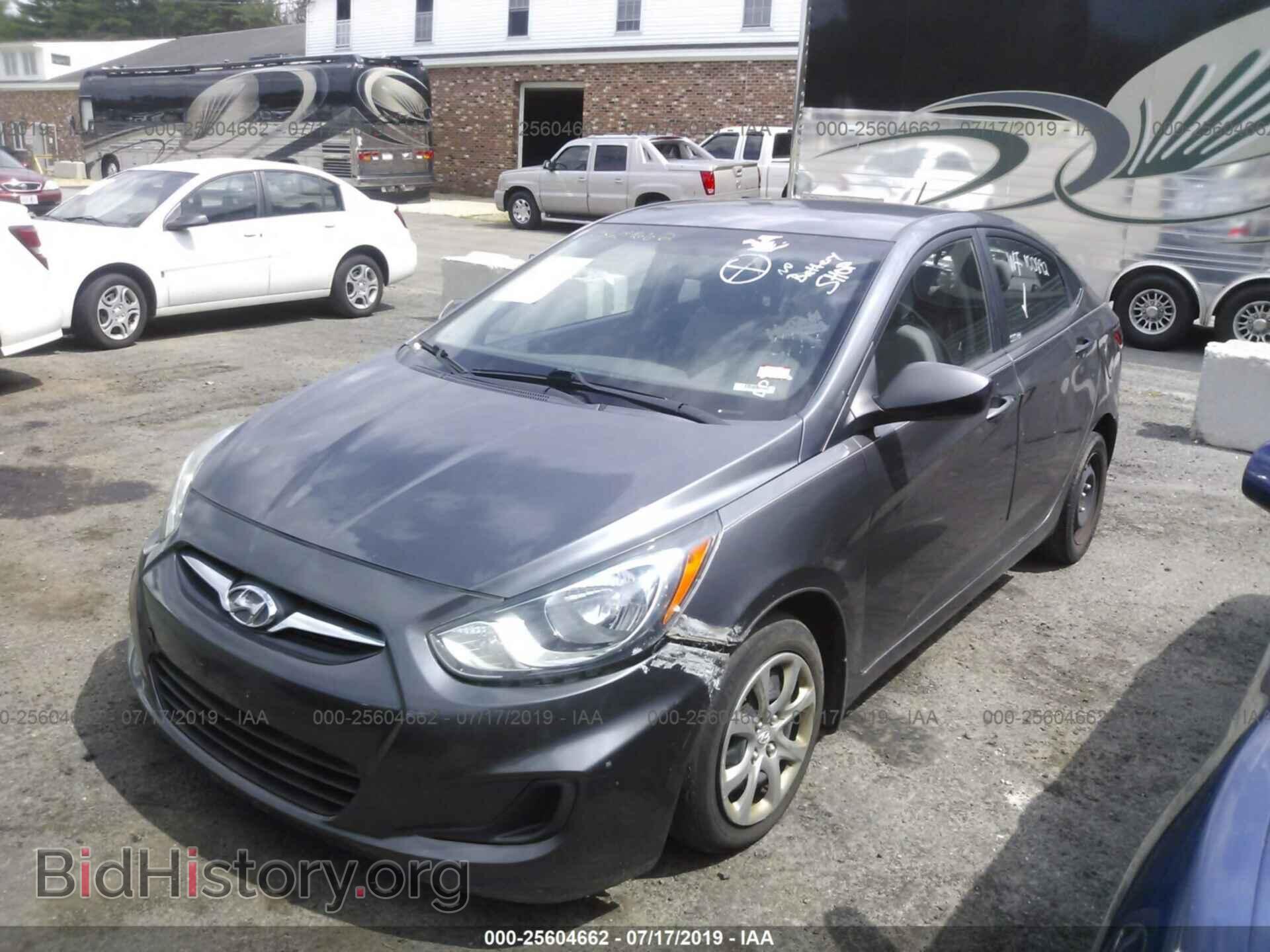 2012 HYUNDAI ACCENT - VIN: KMHCT4AE2CU125628 - Фото 2