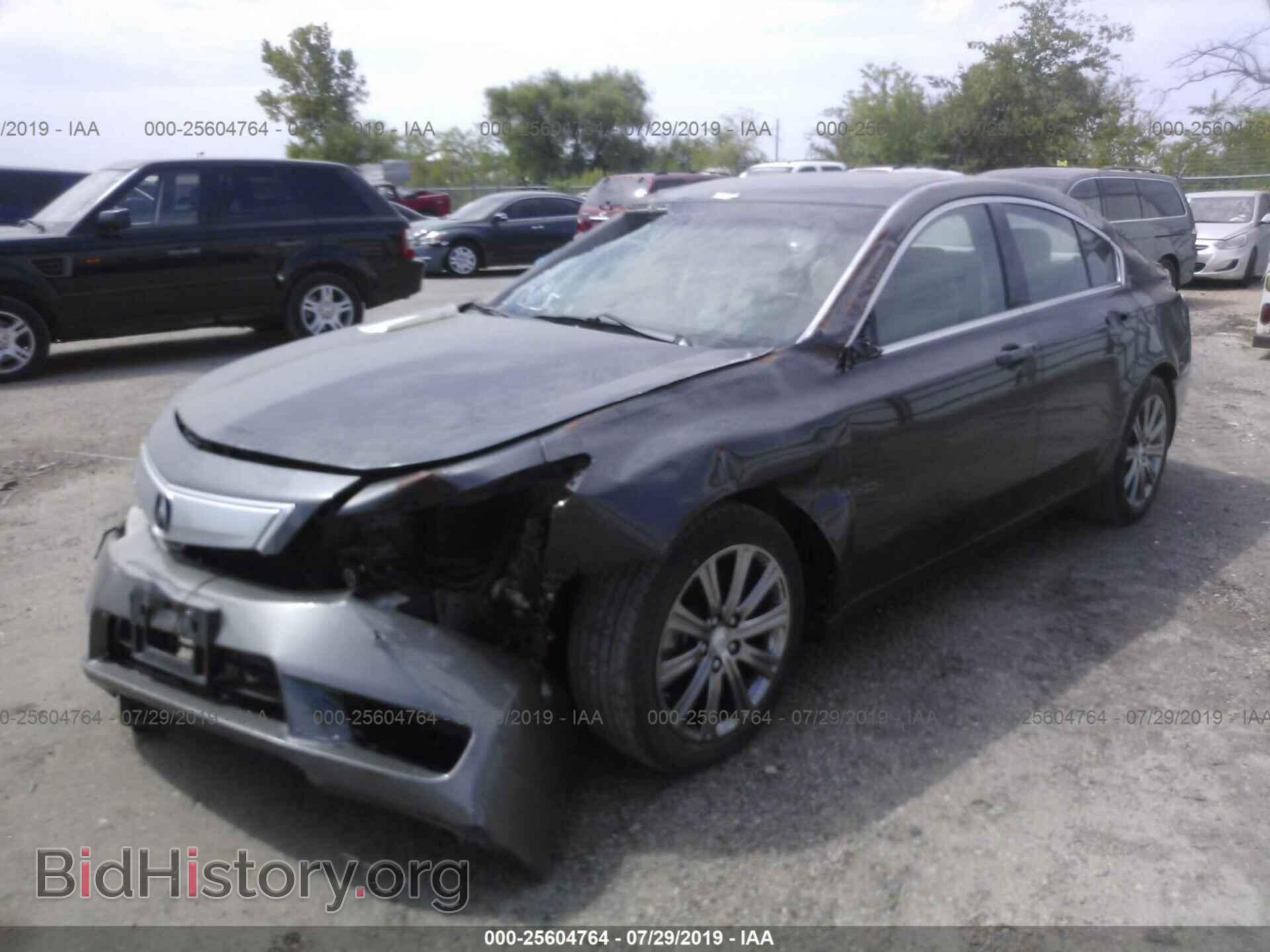 2014 ACURA TL - VIN: 19UUA8F38EA007635 - Фото 2