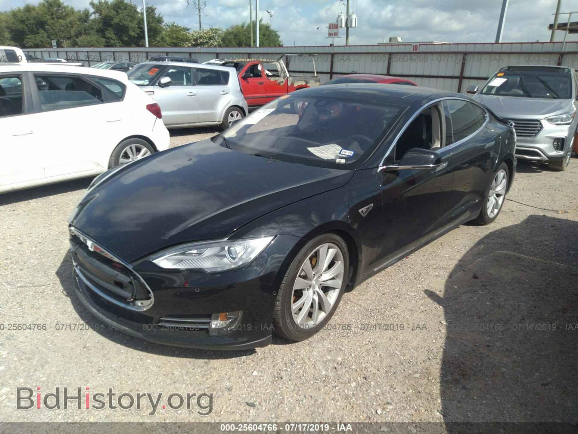 2014 TESLA MODEL S - VIN: 5YJSA1H12EFP60593 - Photo 2