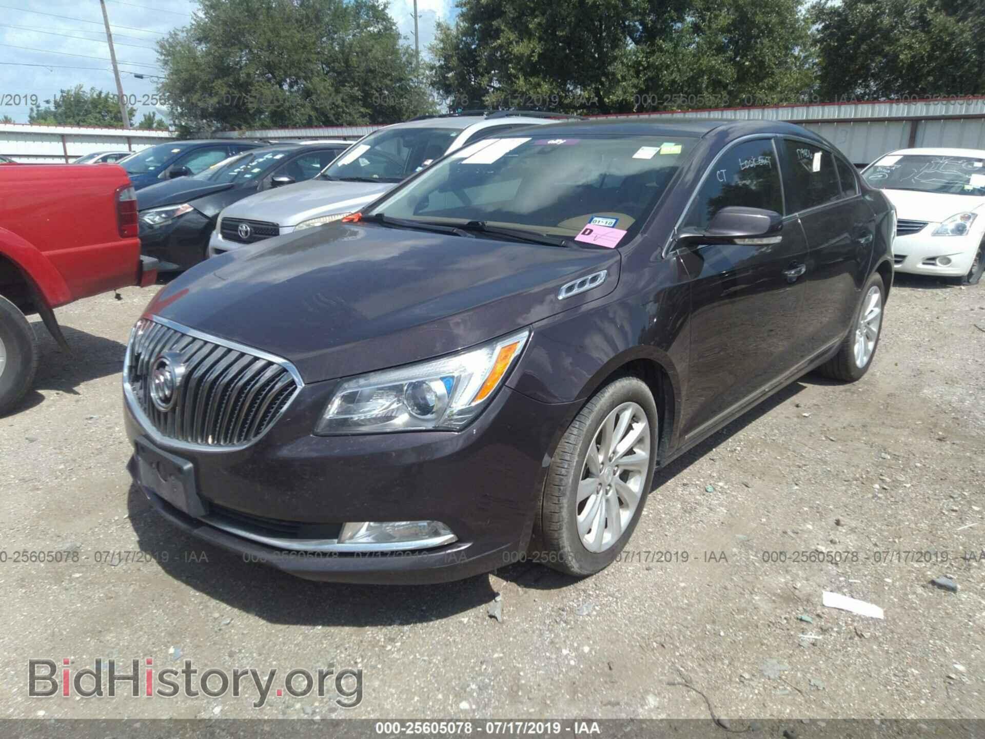 2014 BUICK LACROSSE - VIN: 1G4GB5G38EF210545 - Фото 2