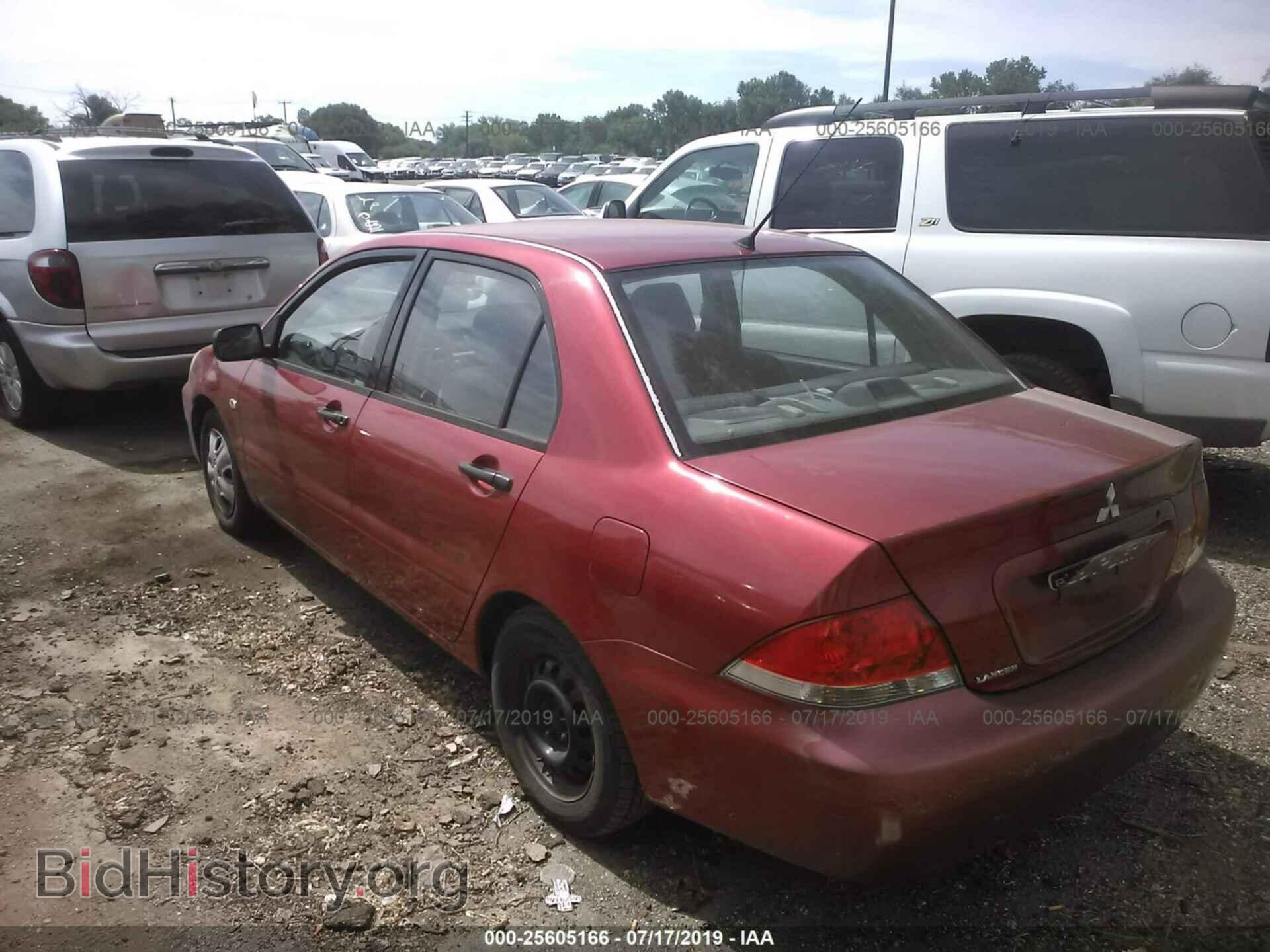 2004 MITSUBISHI LANCER - VIN: JA3AJ26E84U059293 - Фото 3
