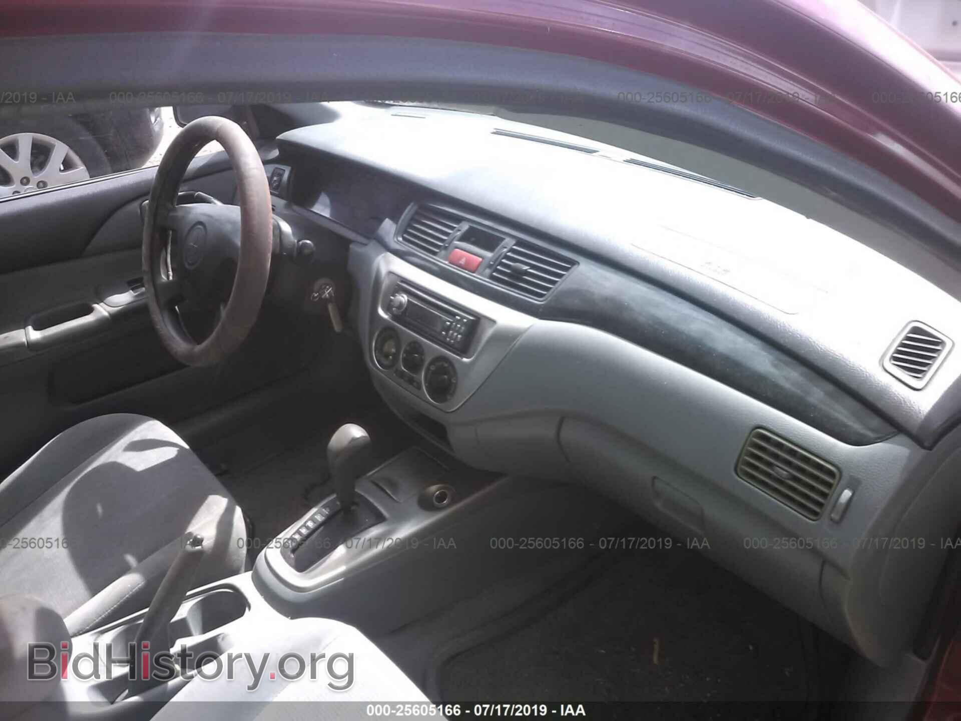 2004 MITSUBISHI LANCER - VIN: JA3AJ26E84U059293 - Фото 5
