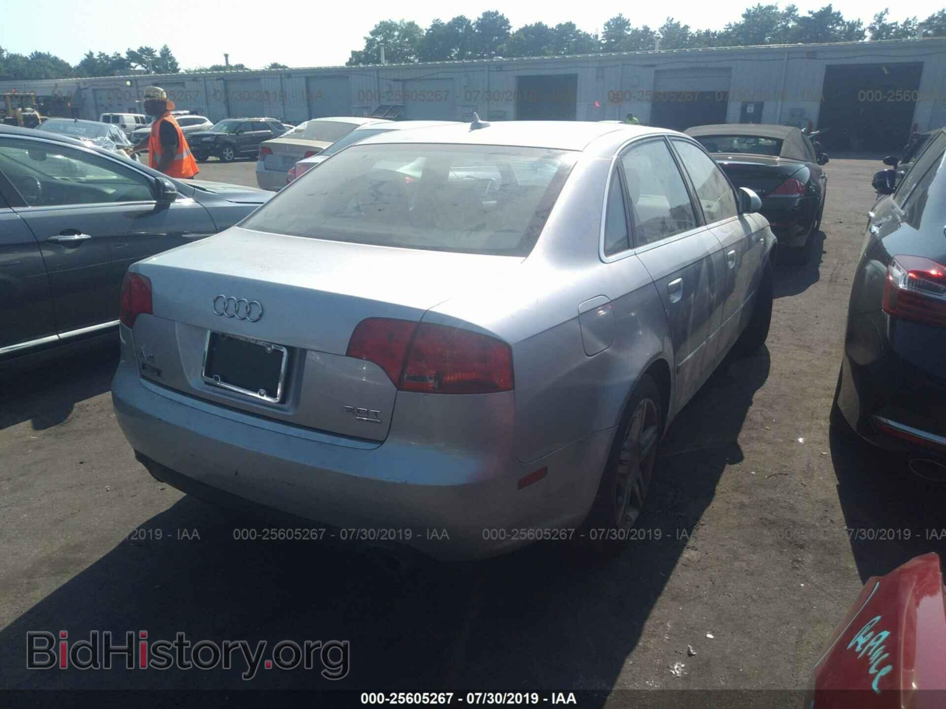 2007 AUDI A4 - VIN: WAUDF78E37A094529 - Фото 4