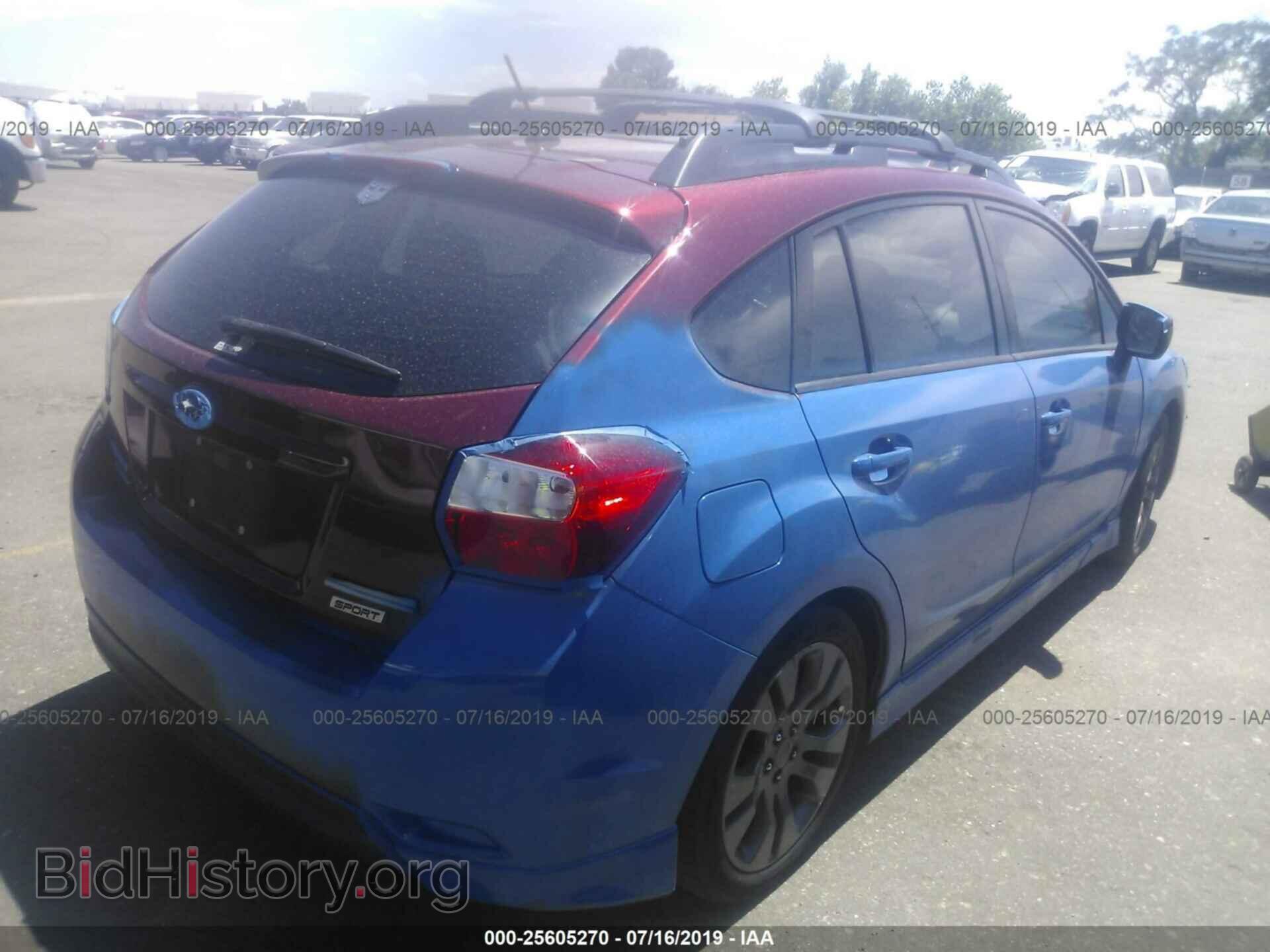 2014 SUBARU IMPREZA - VIN: JF1GPAR62E8293308 - Фото 4