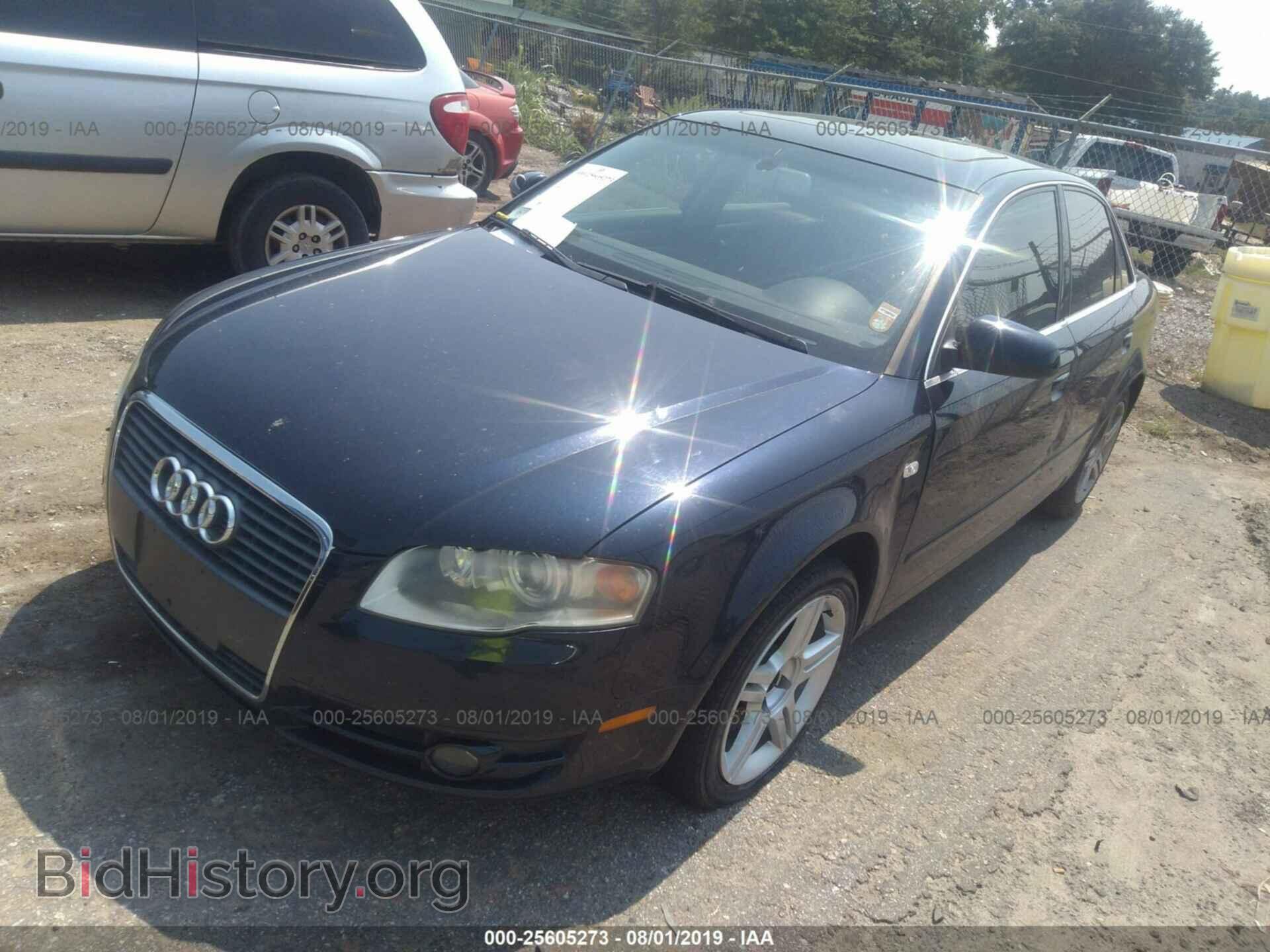 2007 AUDI A4 - VIN: WAUAF78E37A083842 - Фото 2
