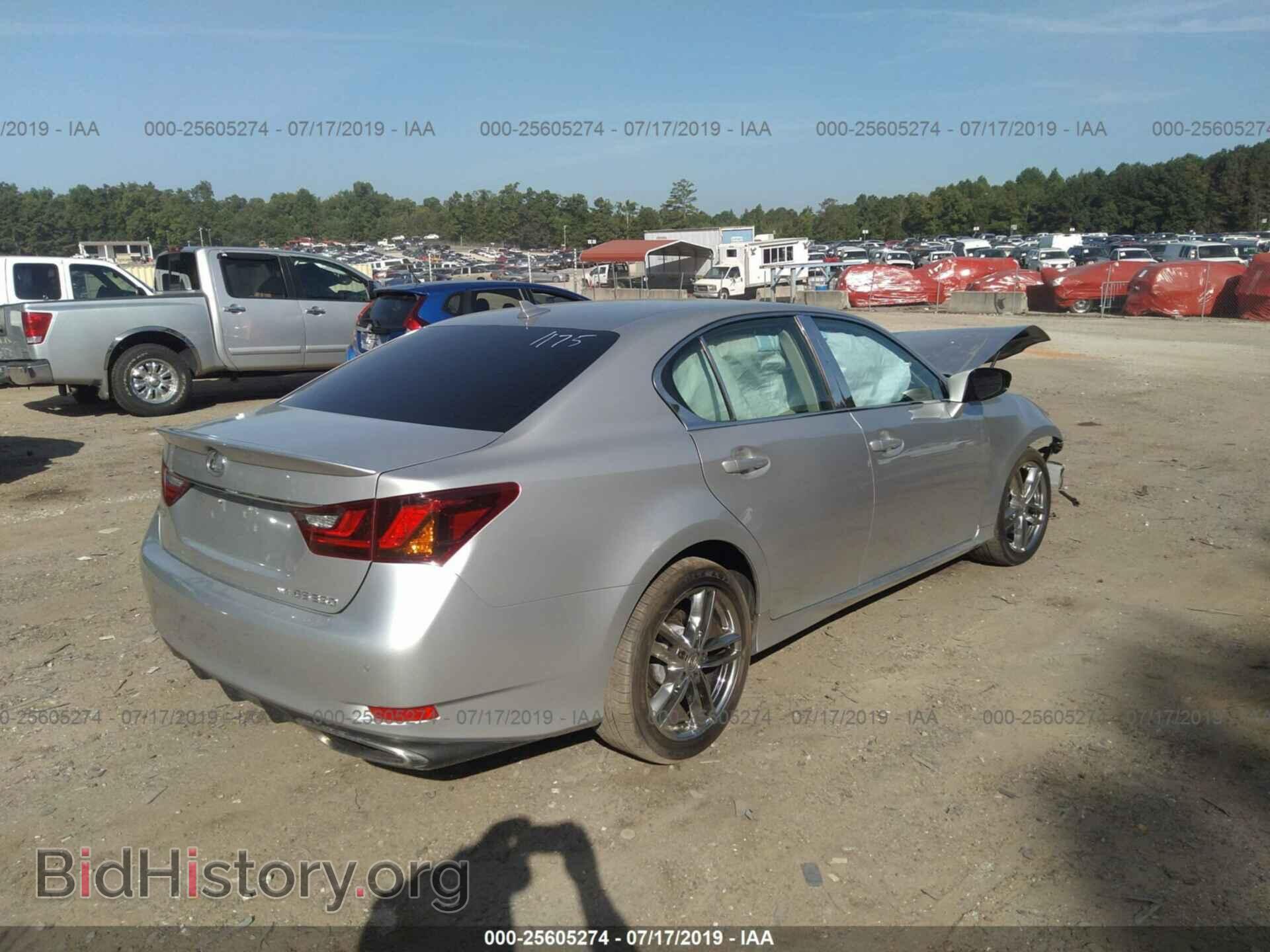 2014 LEXUS GS - VIN: JTHCE1BL0E5021175 - Фото 4