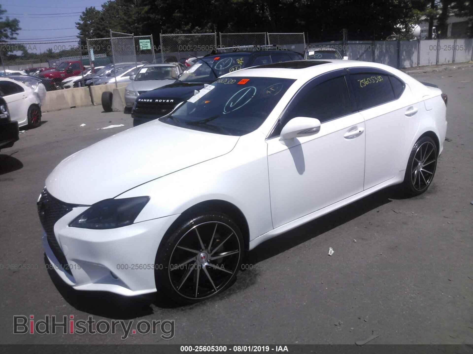 2012 LEXUS IS - VIN: JTHCE5C21C5002208 - Фото 2