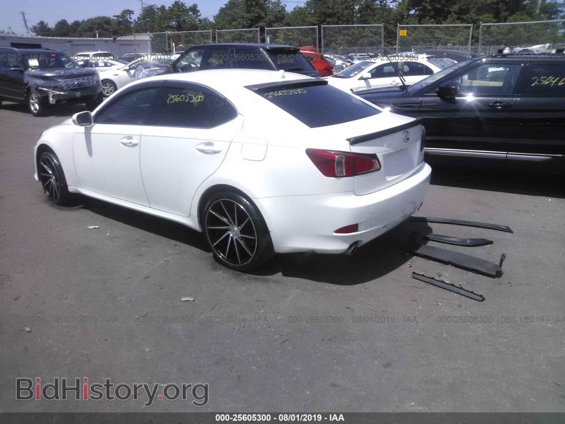 2012 LEXUS IS - VIN: JTHCE5C21C5002208 - Фото 3