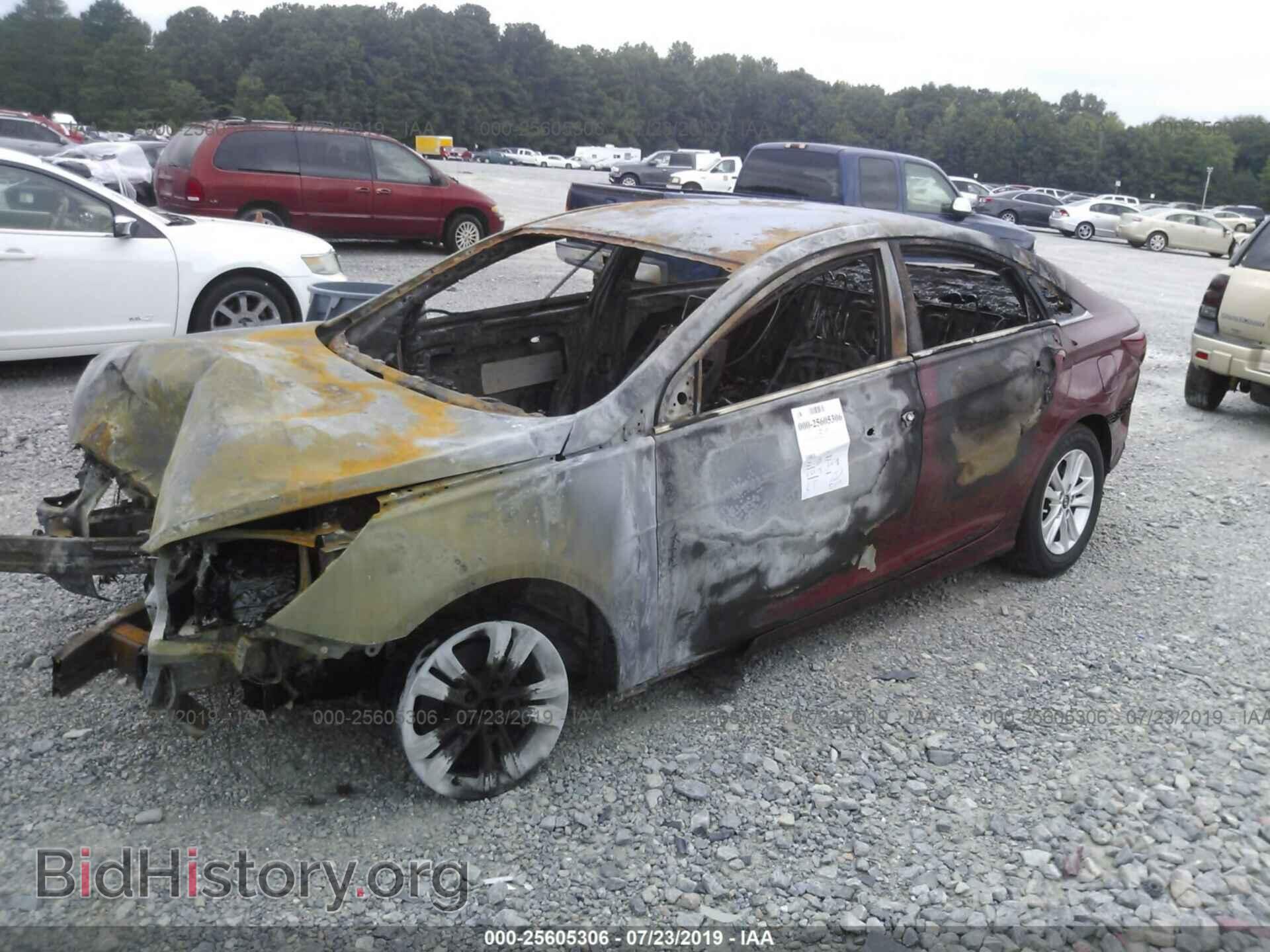 2012 HYUNDAI SONATA - VIN: 5NPEB4AC5CH487610 - Photo 2