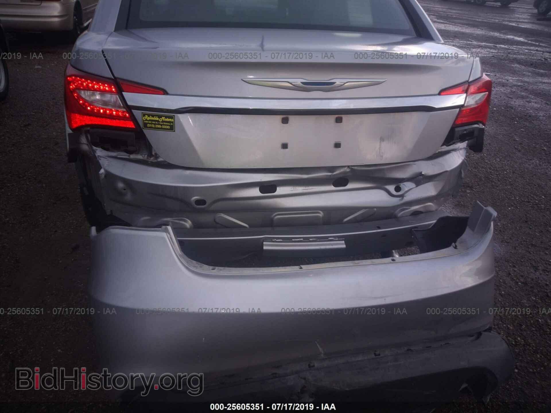 2013 CHRYSLER 200 - VIN: 1C3CCBCGXDN520325 - Фото 6