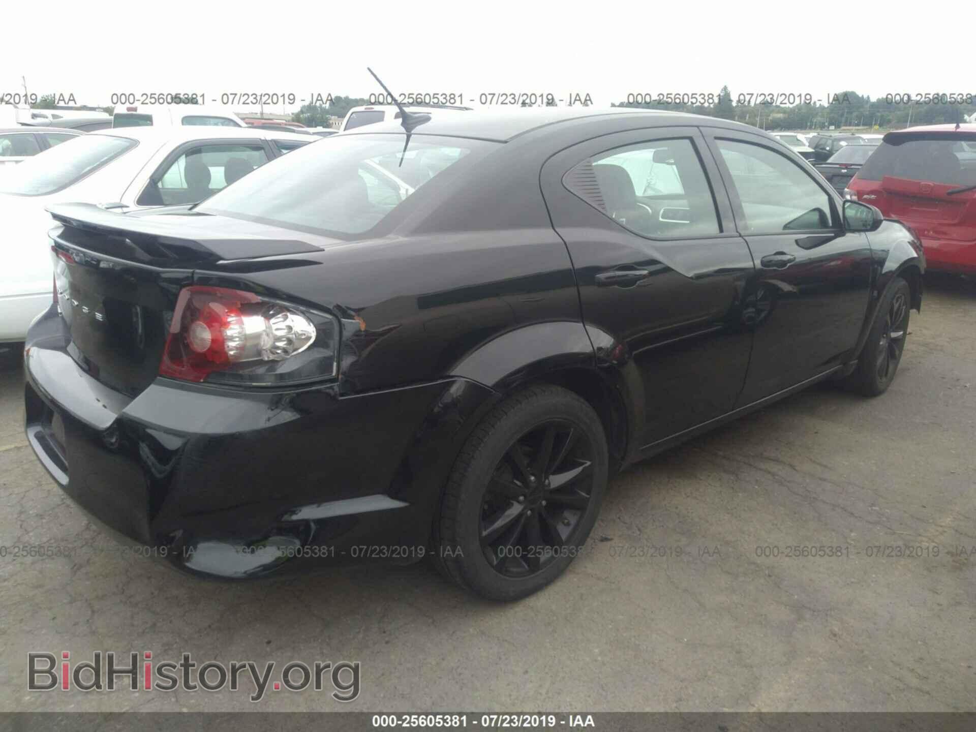 2013 DODGE AVENGER - VIN: 1C3CDZCG9DN717430 - Фото 4