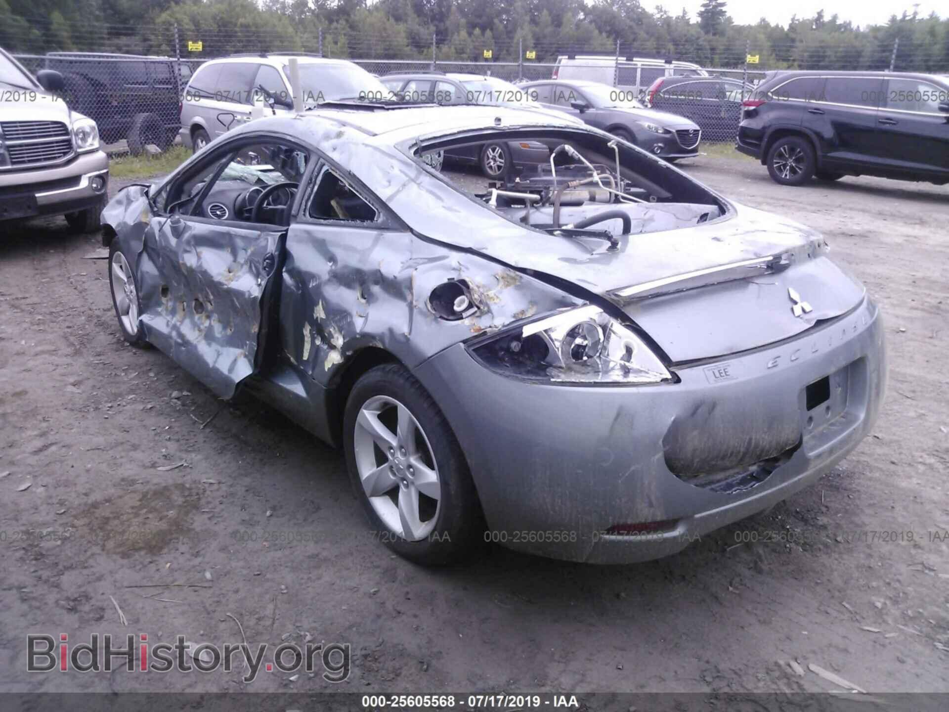 2007 MITSUBISHI ECLIPSE - VIN: 4A3AK24F57E013944 - Фото 3