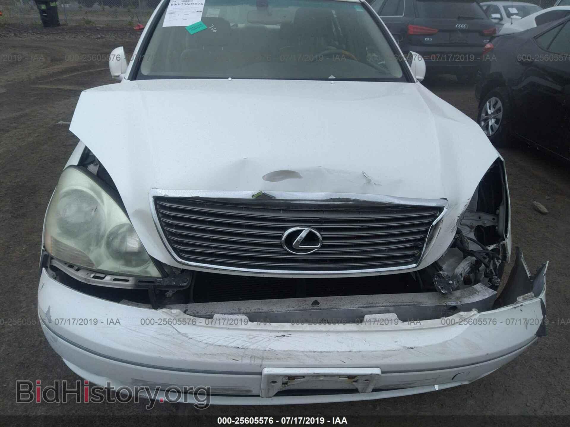 2002 LEXUS LS - VIN: JTHBN30FX20069442 - Фото 6