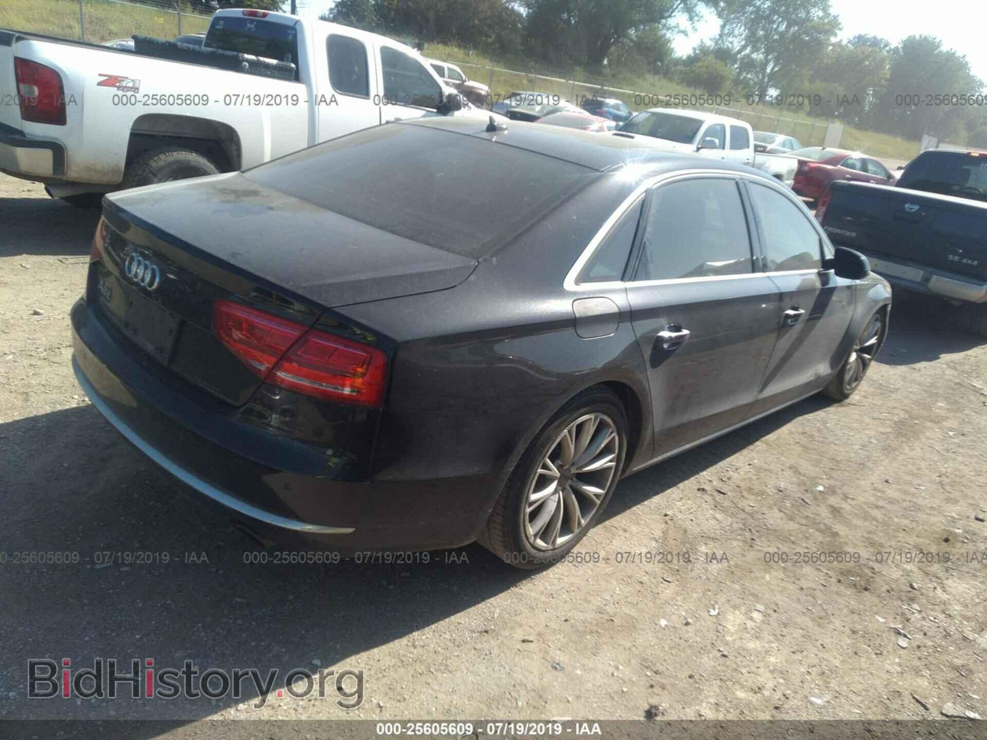 2013 AUDI A8 - VIN: WAURGAFD0DN004249 - Фото 4