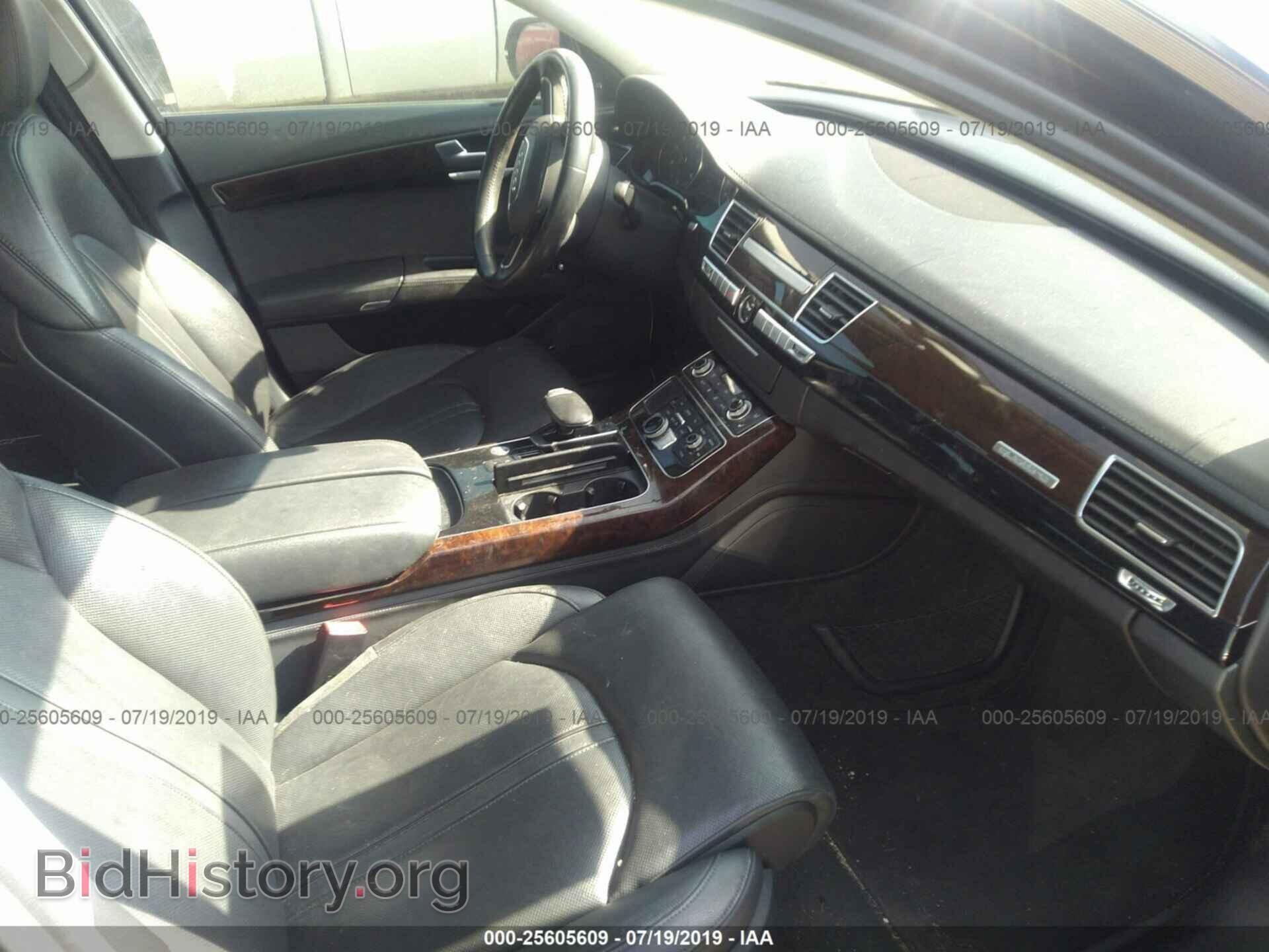 2013 AUDI A8 - VIN: WAURGAFD0DN004249 - Фото 5
