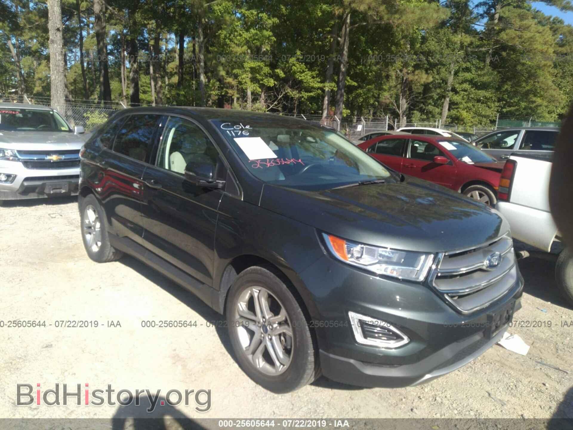 Фотография 2FMTK3K8XFBB89741 - FORD EDGE 2015