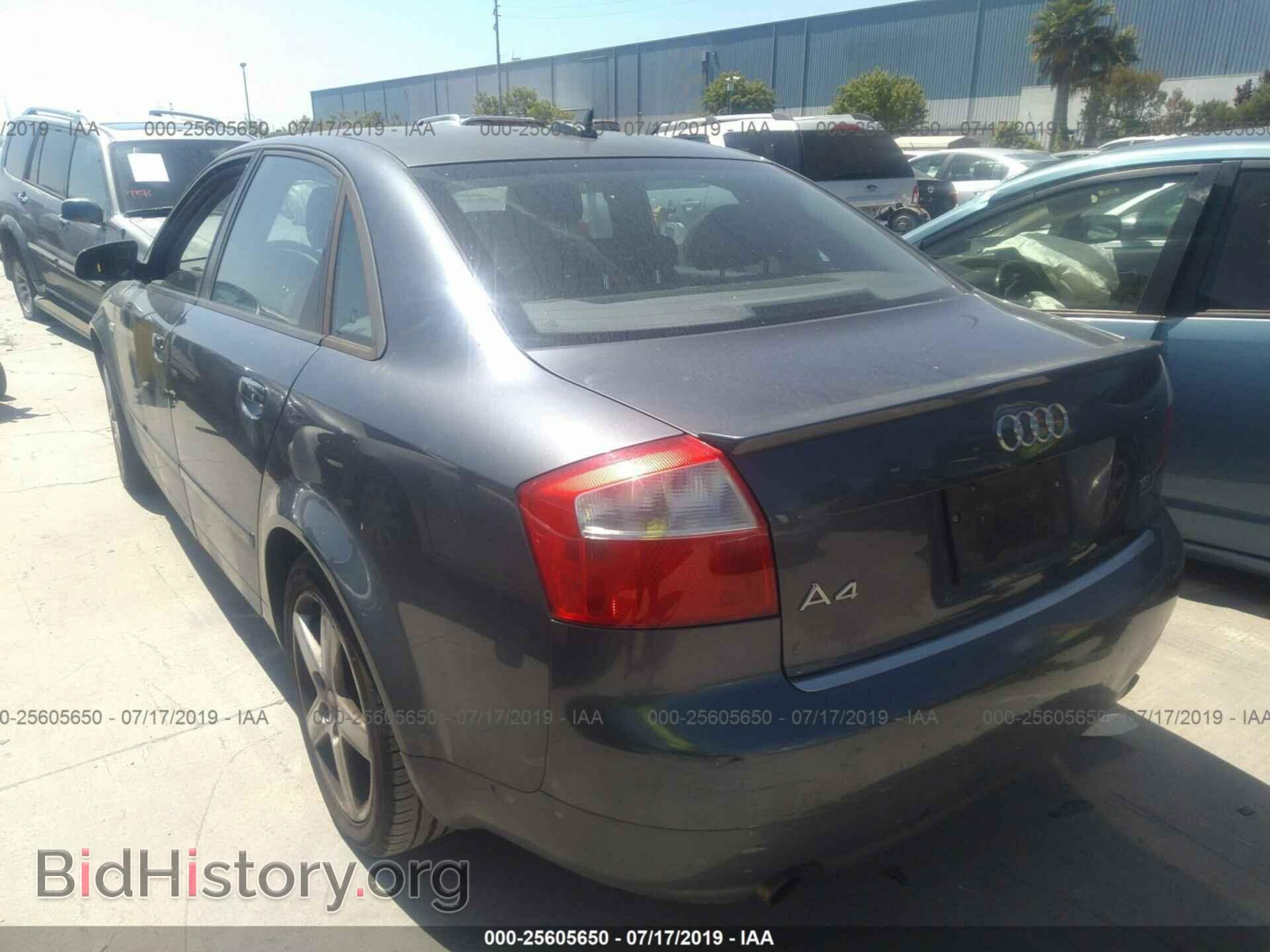 2005 AUDI A4 - VIN: WAULC68E95A112060 - Фото 3