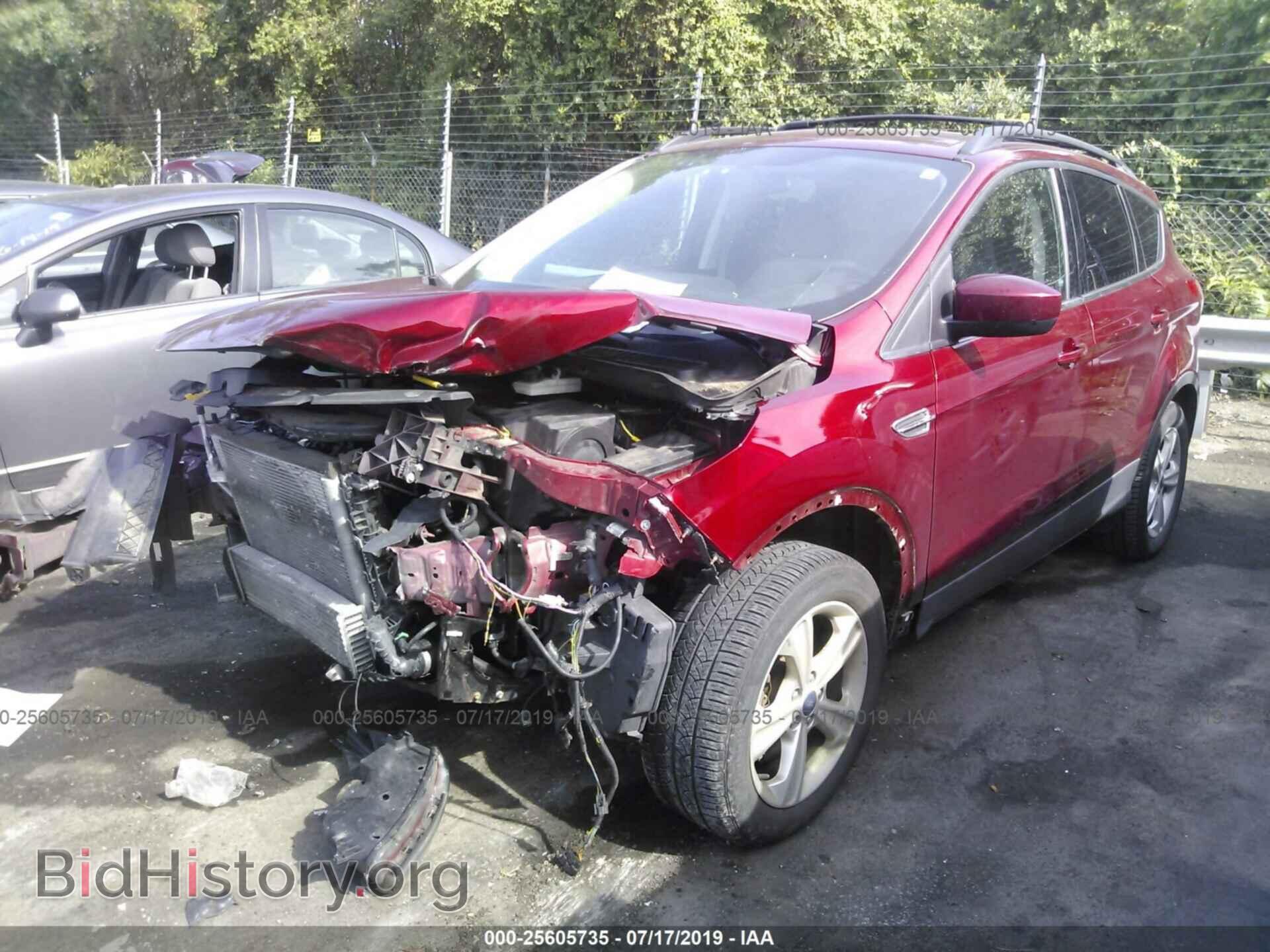 2014 FORD ESCAPE - VIN: 1FMCU9GX3EUA73092 - Фото 2