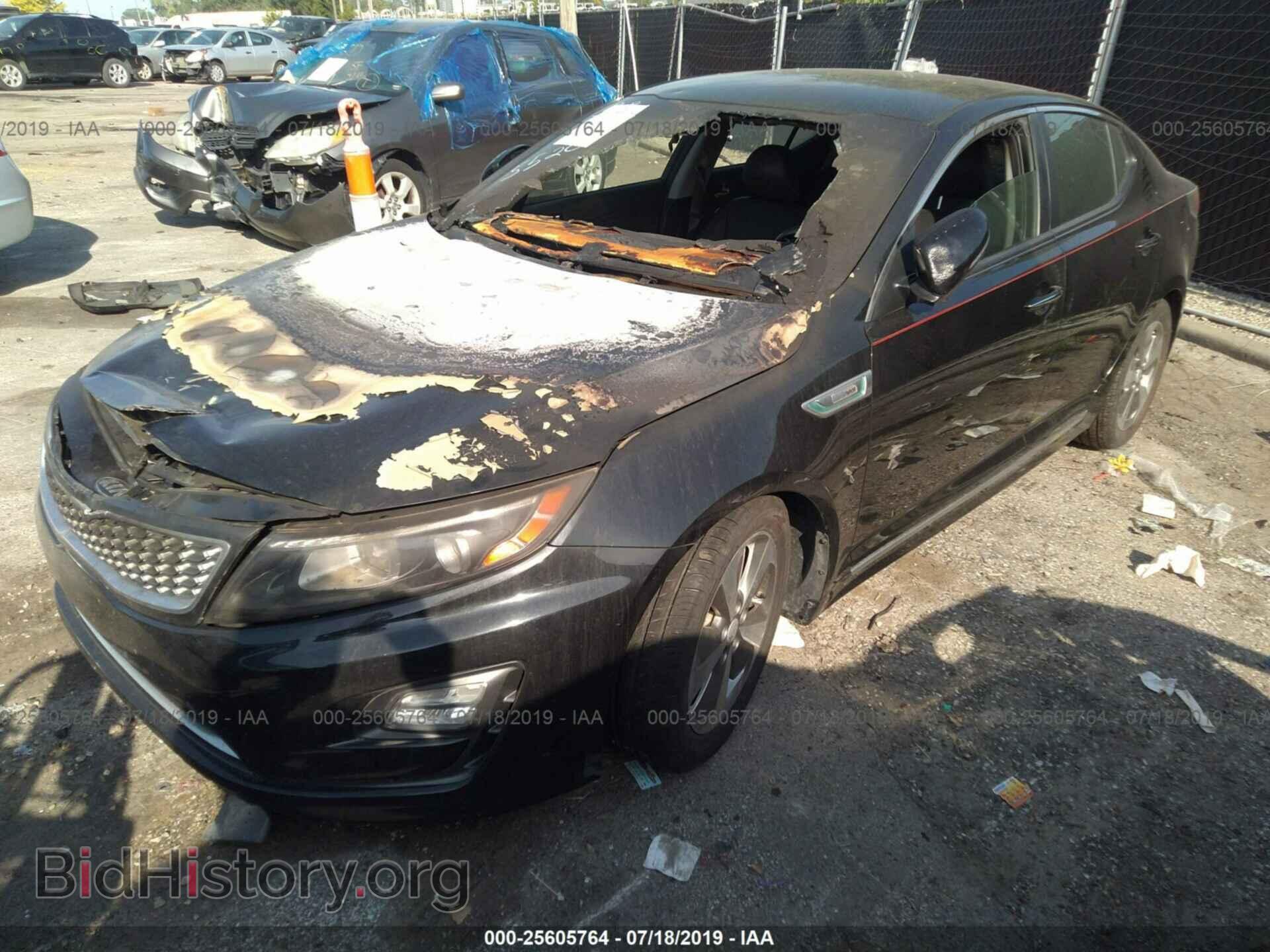 2014 KIA OPTIMA - VIN: KNAGN4AD8E5065520 - Фото 2