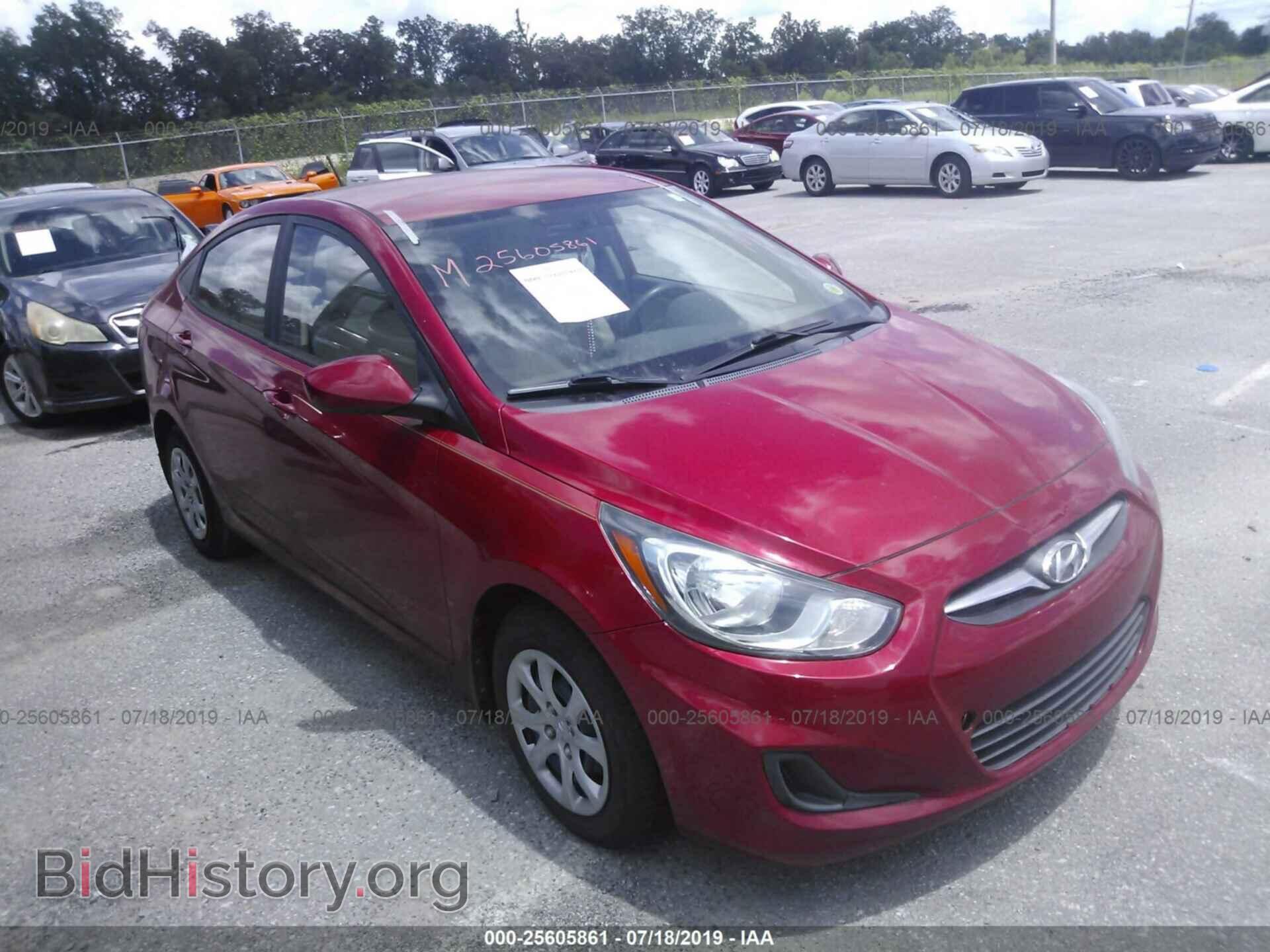 Photo KMHCT4AEXEU732573 - HYUNDAI ACCENT 2014