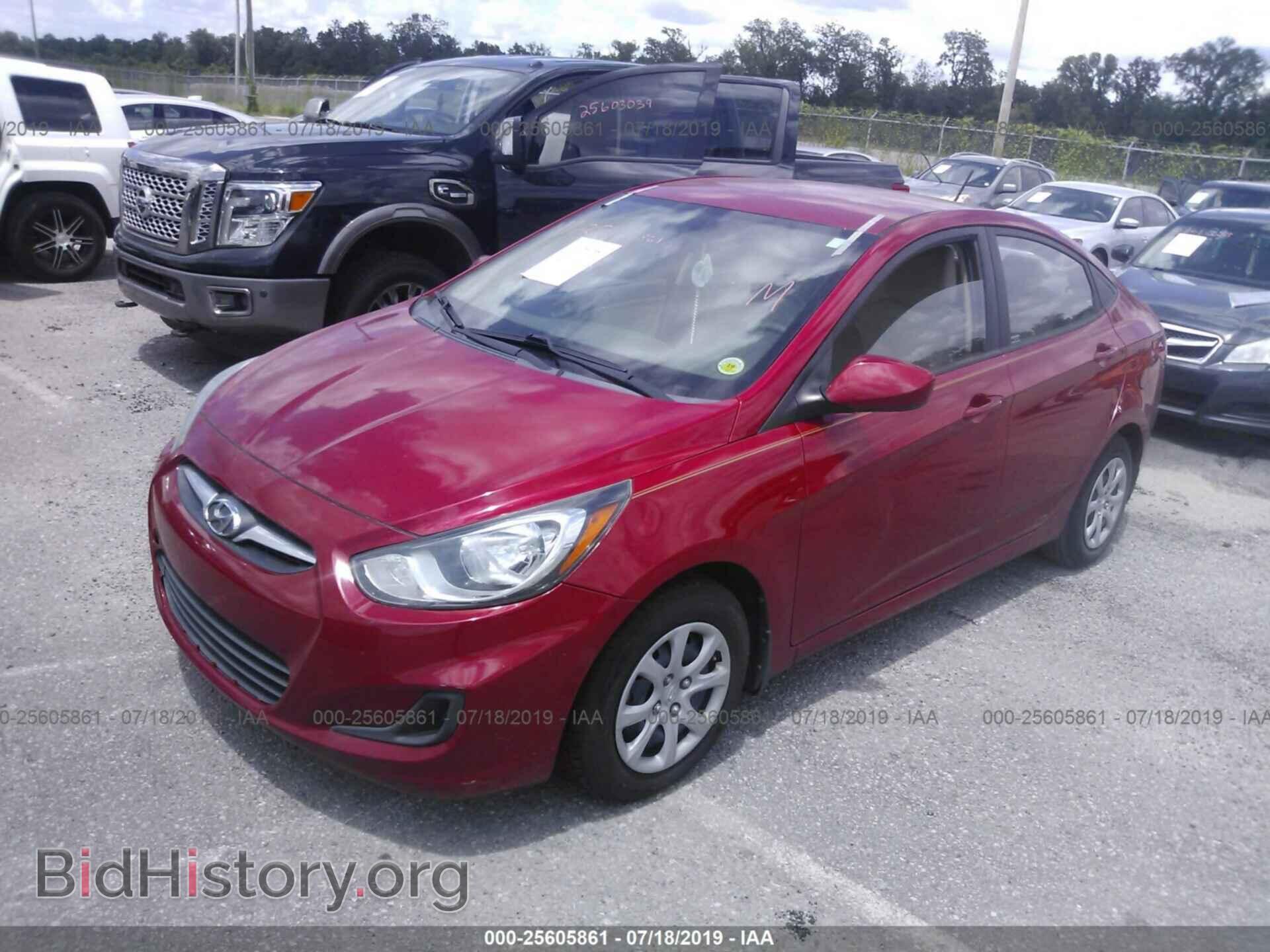 2014 HYUNDAI ACCENT - VIN: KMHCT4AEXEU732573 - Фото 2