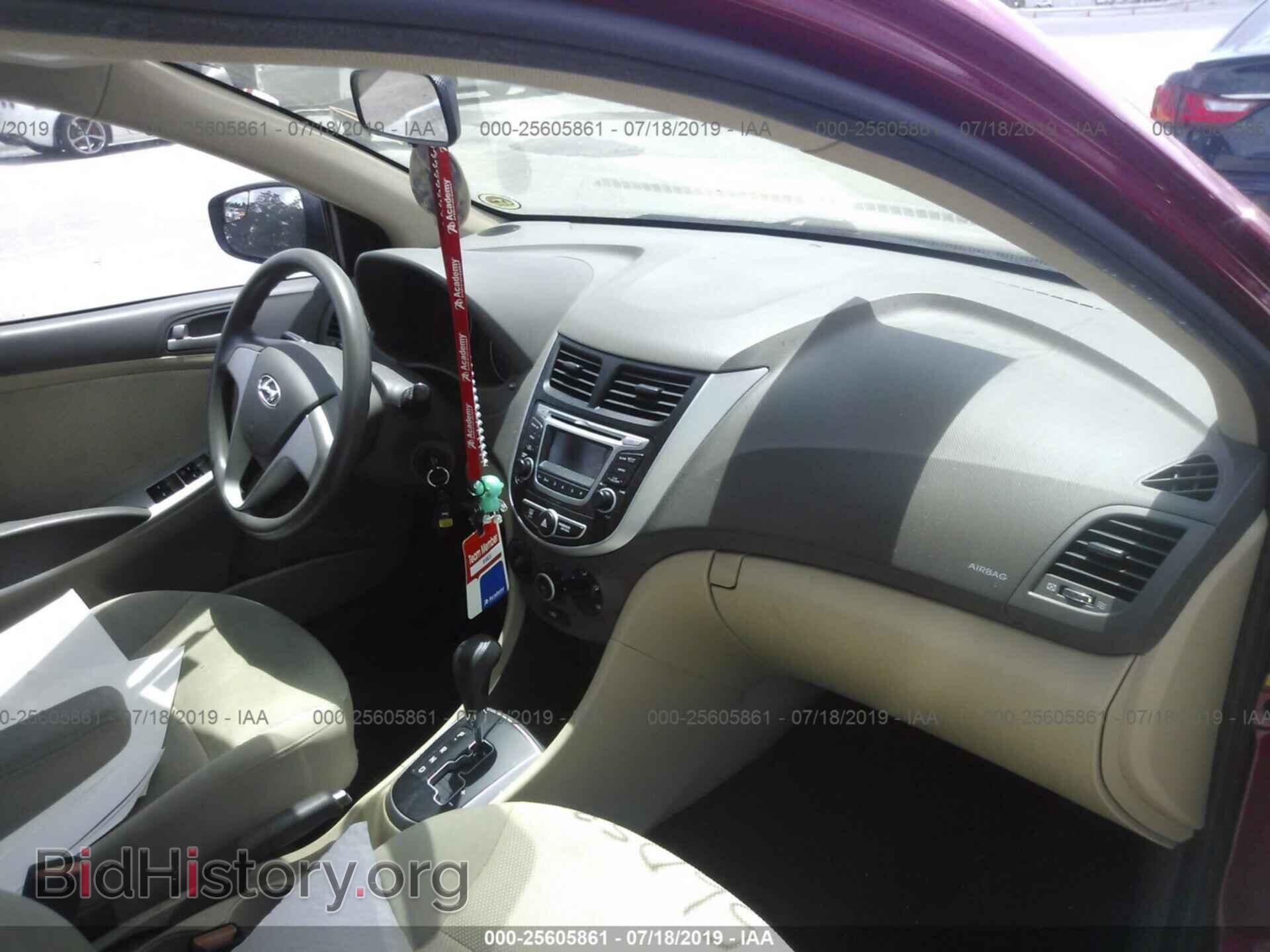 2014 HYUNDAI ACCENT - VIN: KMHCT4AEXEU732573 - Фото 5