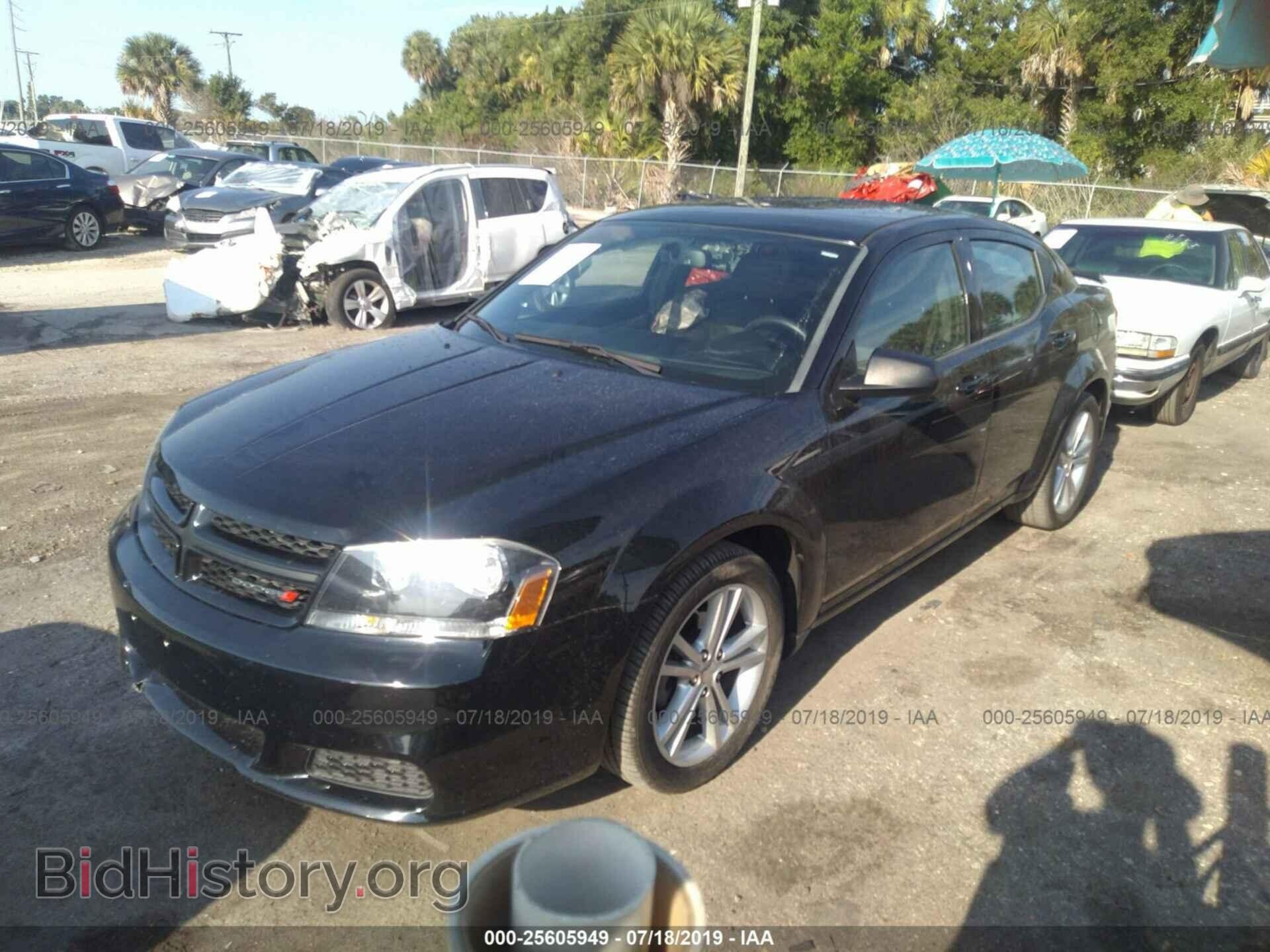 2014 DODGE AVENGER - VIN: 1C3CDZAG1EN161005 - Фото 2