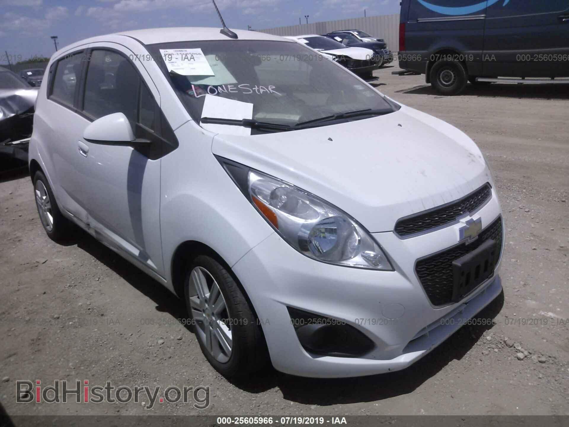 Фотография KL8CB6S97EC562627 - CHEVROLET SPARK 2014