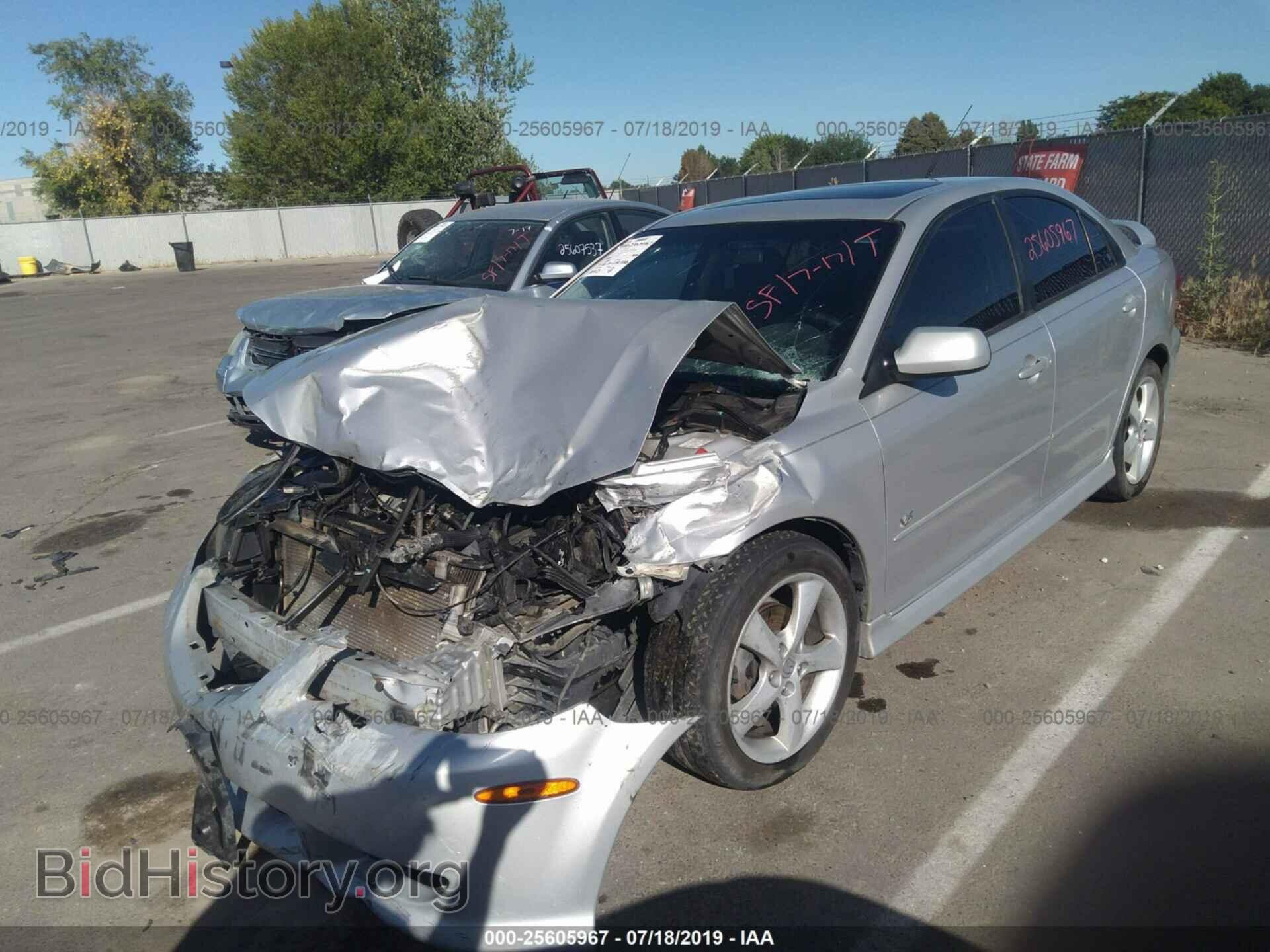 2005 MAZDA 6 - VIN: 1YVHP84D355M19443 - Фото 2